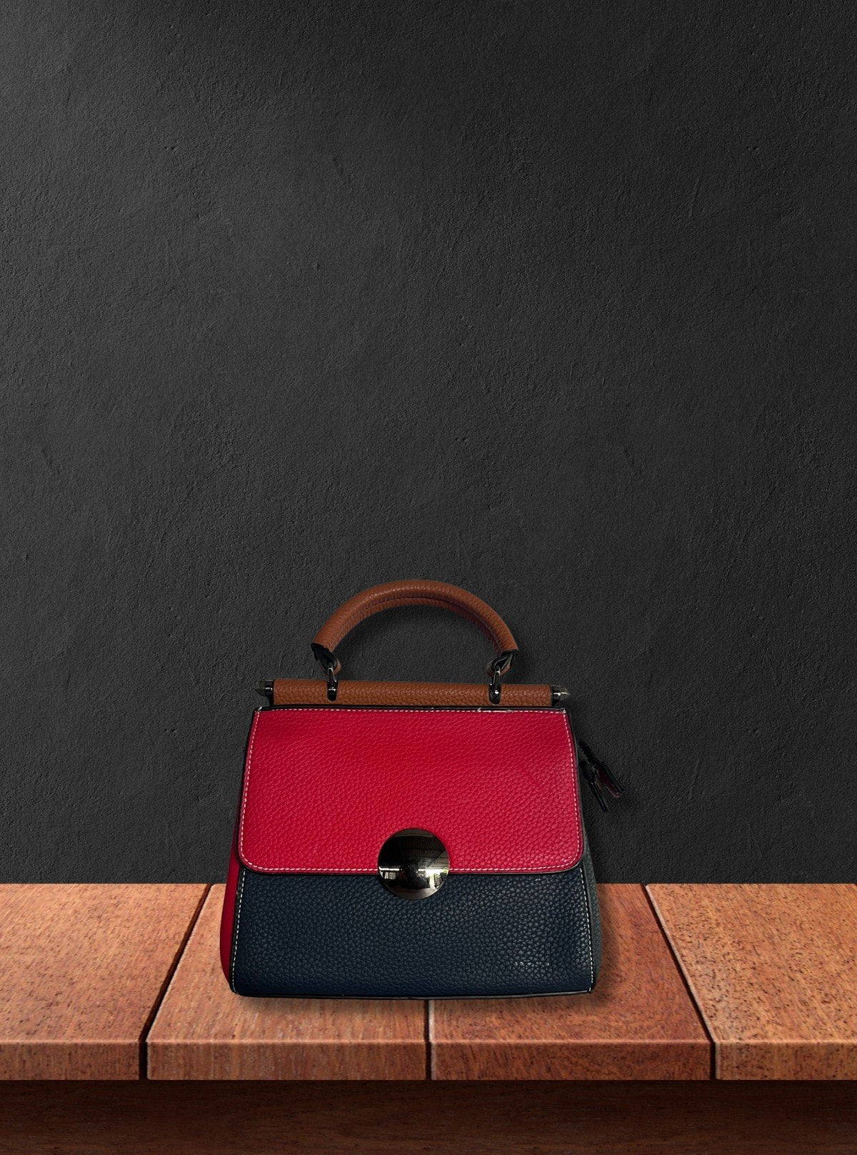 Women's Elegant Red Designer Sling Bag – Chic & Versatile by Boer & Fitch - Boer and Fitch