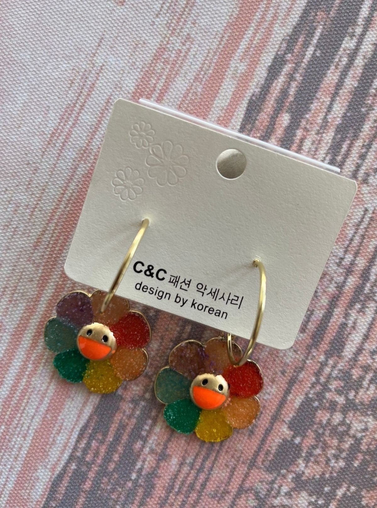 Women’s Floral Charm Drop Earrings – Elegant Bloom - Inspired Jewelry - Boer and Fitch