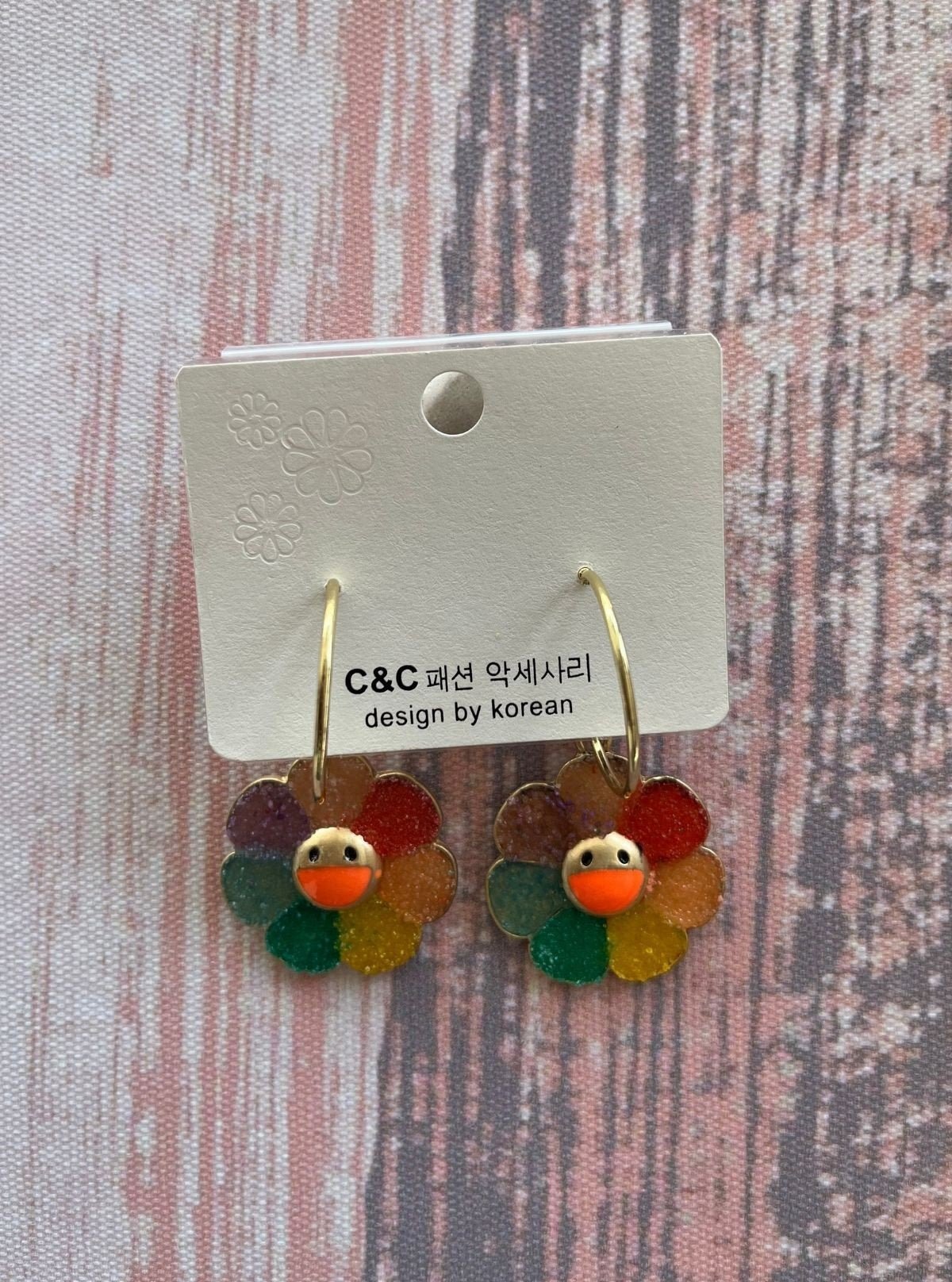 Women’s Floral Charm Drop Earrings – Elegant Bloom - Inspired Jewelry - Boer and Fitch