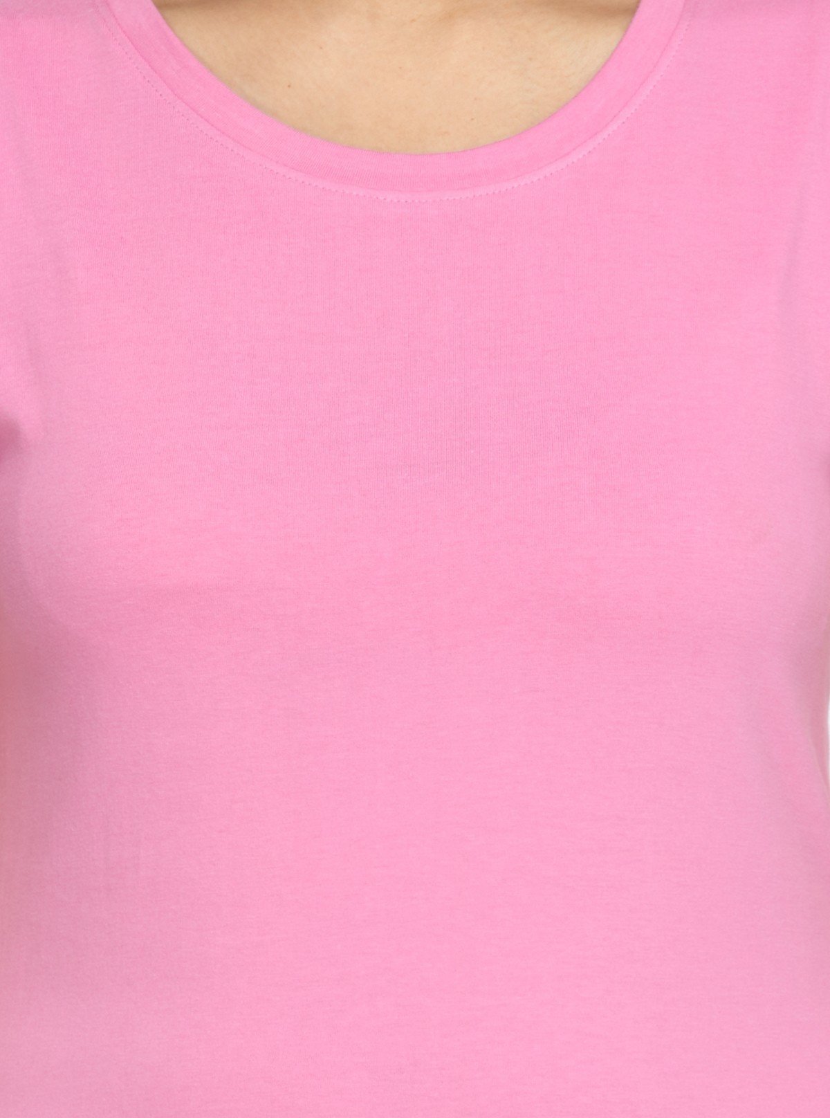 Women's Fuchsia Printed Crew Neck Cotton Jersey Short Sleeve T-Shirt by Boer and Fitch - Boer and Fitch