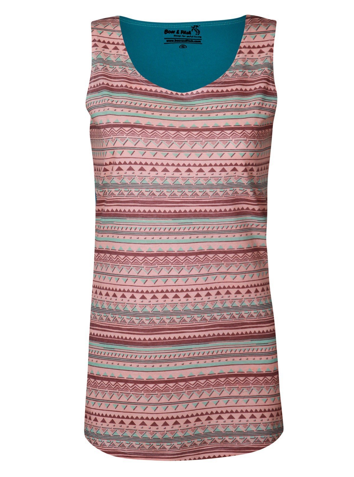Women’s Geometrical Printed Sleeveless Top – Trendy & Comfortable | Boer & Fitch - Boer and Fitch