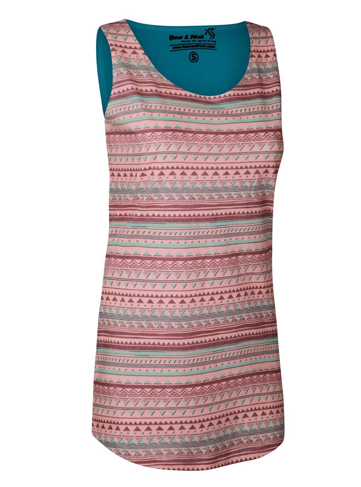 Women’s Geometrical Printed Sleeveless Top – Trendy & Comfortable | Boer & Fitch - Boer and Fitch