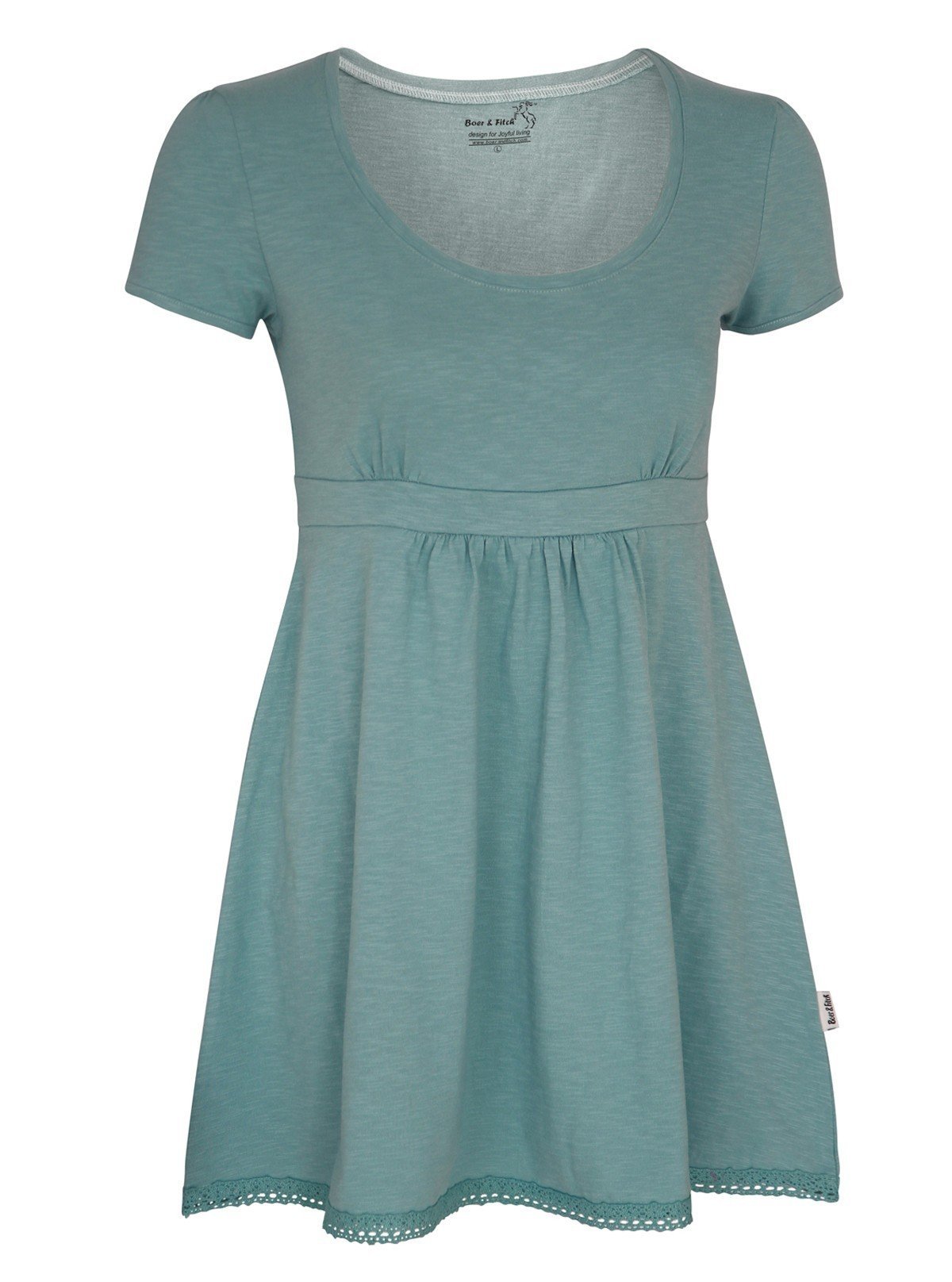 Women’s Green Edge Lace Scattered Top – Stylish & Comfortable | Boer & Fitch - Boer and Fitch