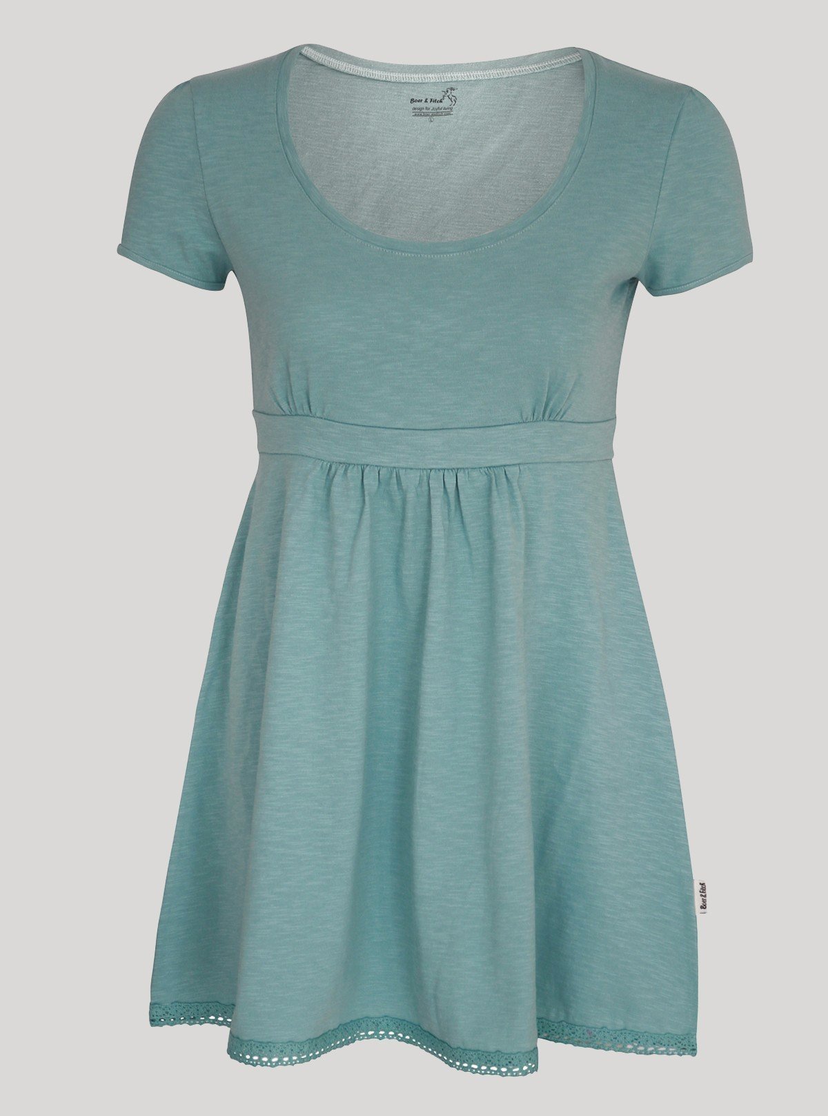 Women’s Green Edge Lace Scattered Top – Stylish & Comfortable | Boer & Fitch - Boer and Fitch