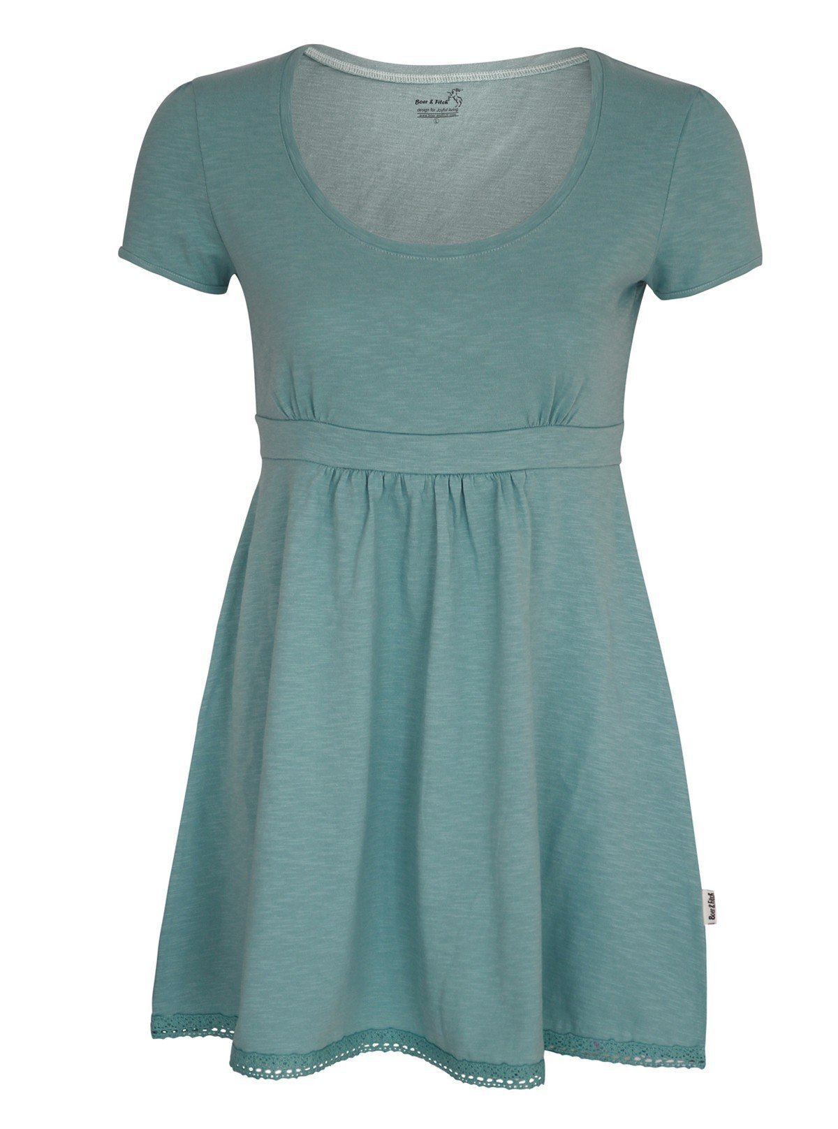 Women’s Green Edge Lace Scattered Top – Stylish & Comfortable | Boer & Fitch - Boer and Fitch