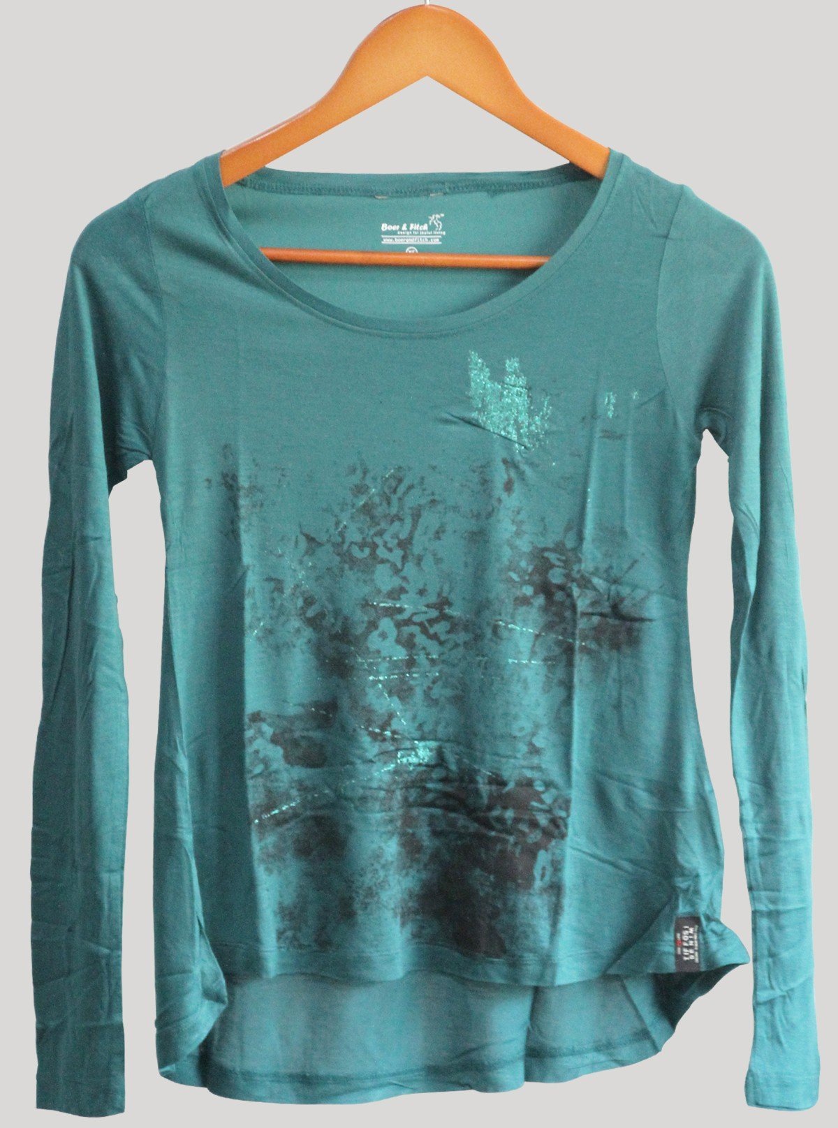 Women’s Green Forest Printed Top – Trendy & Comfortable | Boer & Fitch - Boer and Fitch