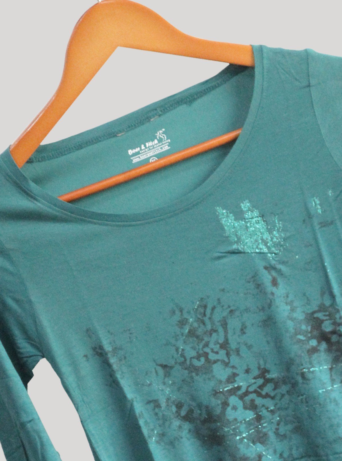 Women’s Green Forest Printed Top – Trendy & Comfortable | Boer & Fitch - Boer and Fitch