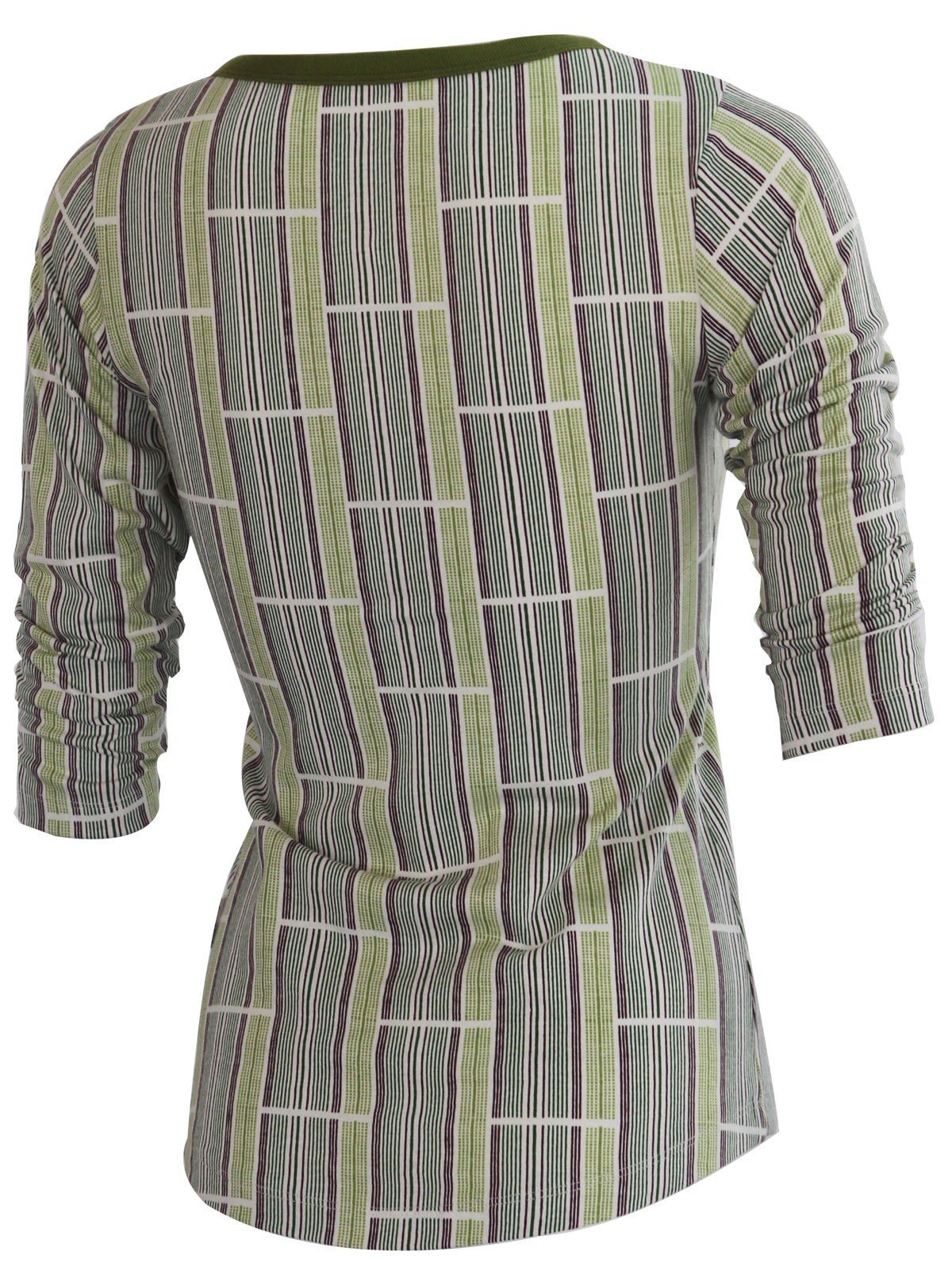 Women’s Green Graphic Stripe Top – Trendy & Comfortable | Boer & Fitch - Boer and Fitch