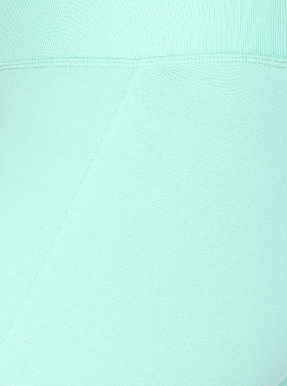 Women’s Green Relaxed Fit Cotton Jersey Capri – Comfort Meets Casual Style - Boer and Fitch