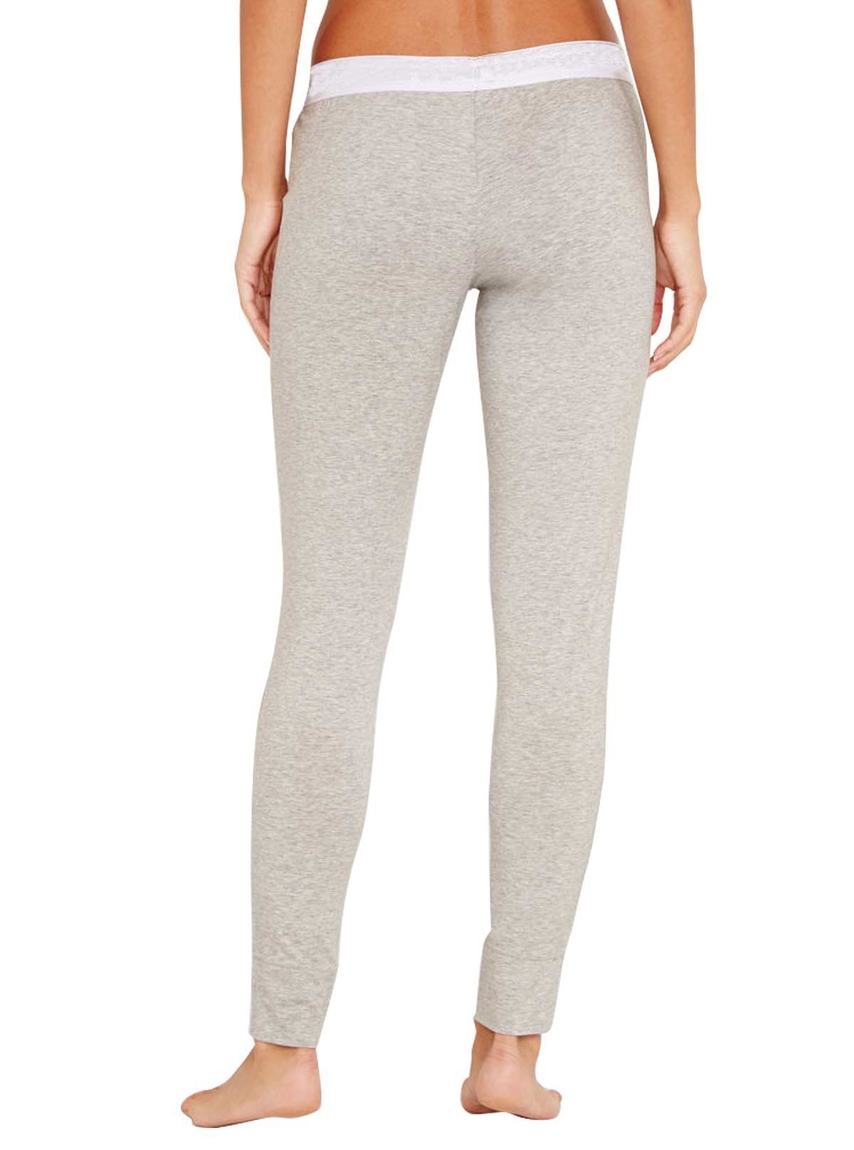 Women’s Grey Melange Cotton Jersey Pyjama Pant – Soft, Cozy & Breathable - Boer and Fitch