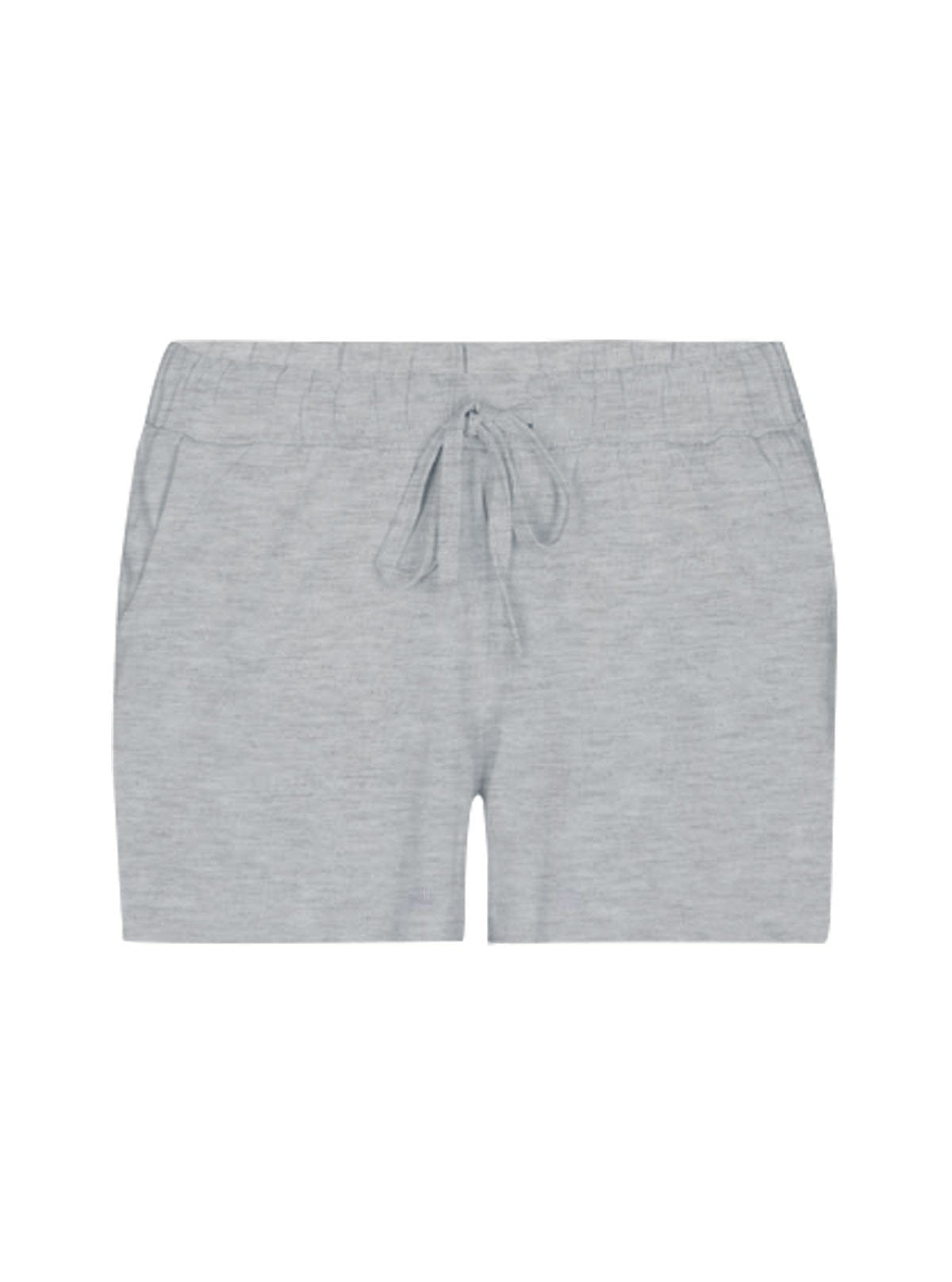 Women’s Grey Melange Cotton Shorts – Comfortable & Stylish | Boer & Fitch - Boer and Fitch