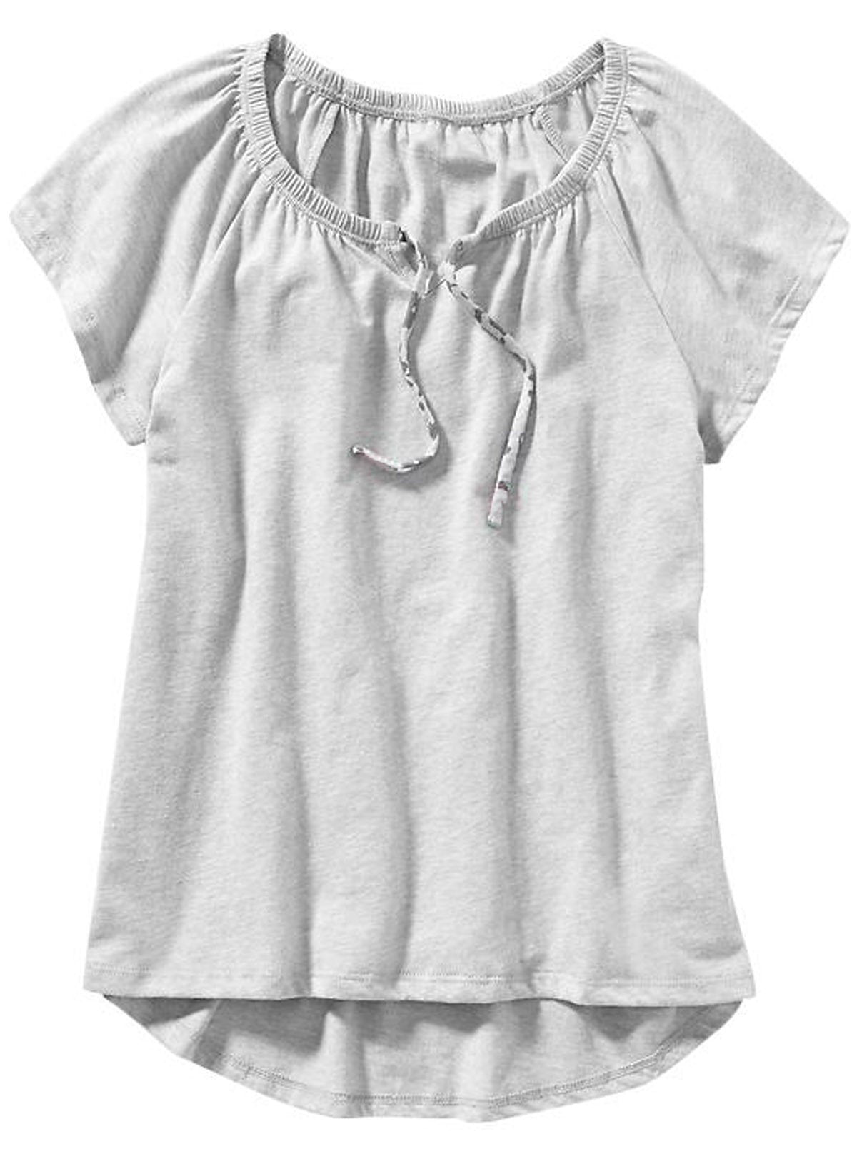 Women’s Grey Melange Pleated Top – Elegant & Comfortable | Boer & Fitch - Boer and Fitch