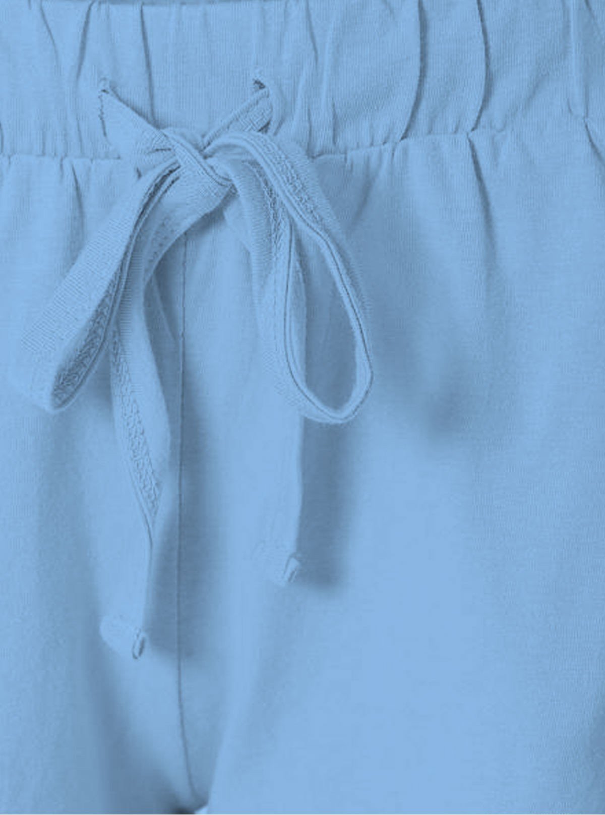 Women’s Light Blue Cotton Shorts – Soft, Cool & Versatile | Boer & Fitch - Boer and Fitch
