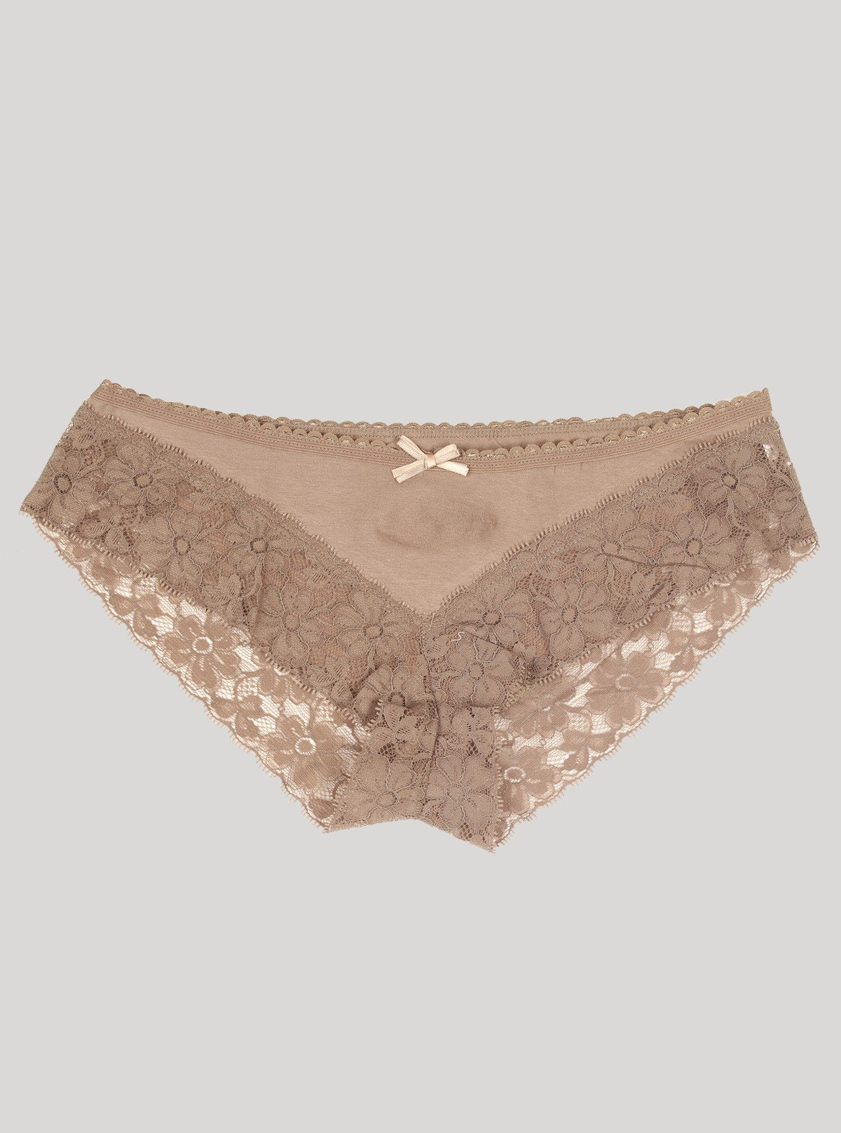 Women’s Light Brown Laced Panty – Elegant Comfort Lingerie | Boer & Fitch - Boer and Fitch