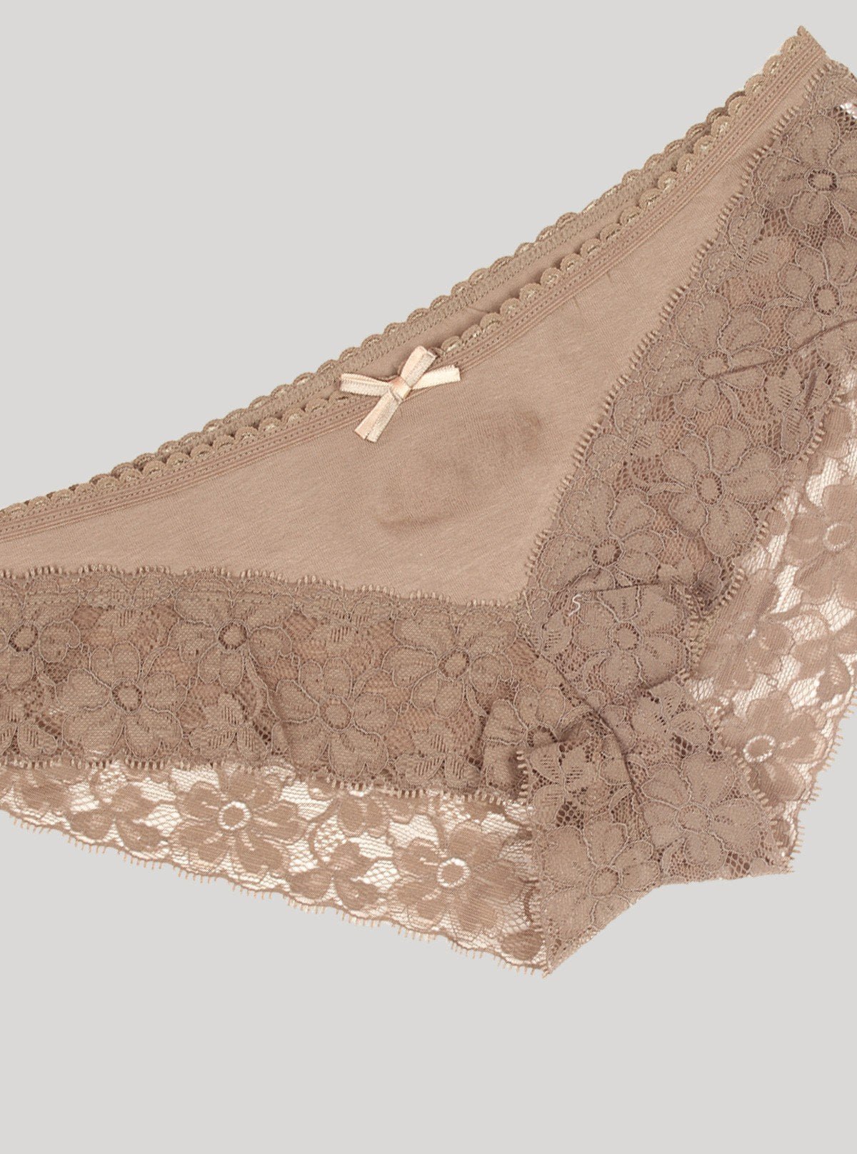 Women’s Light Brown Laced Panty – Elegant Comfort Lingerie | Boer & Fitch - Boer and Fitch