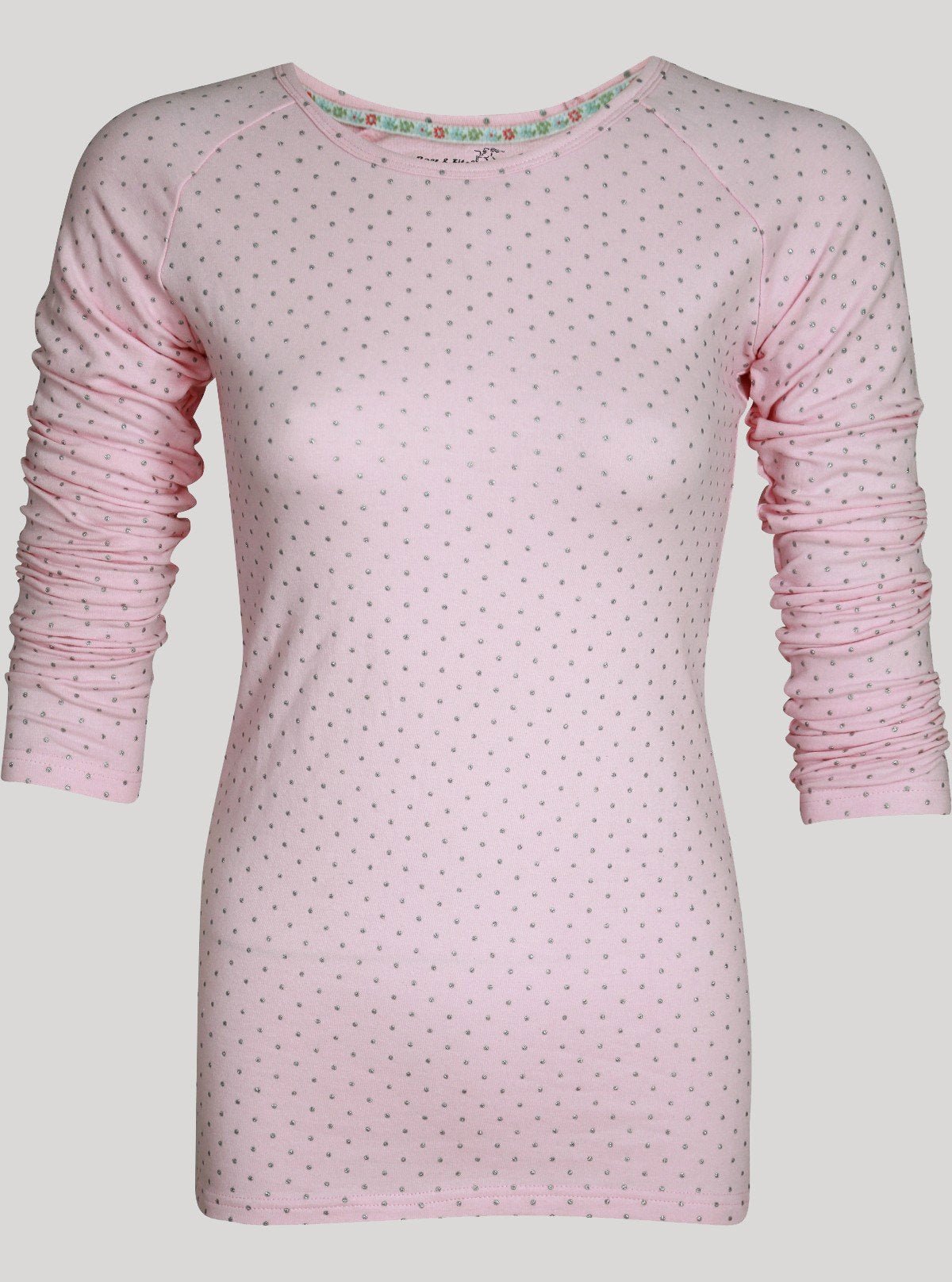 Women’s Light Pink Dotted Top – Elegant & Comfortable | Boer and Fitch - Boer and Fitch