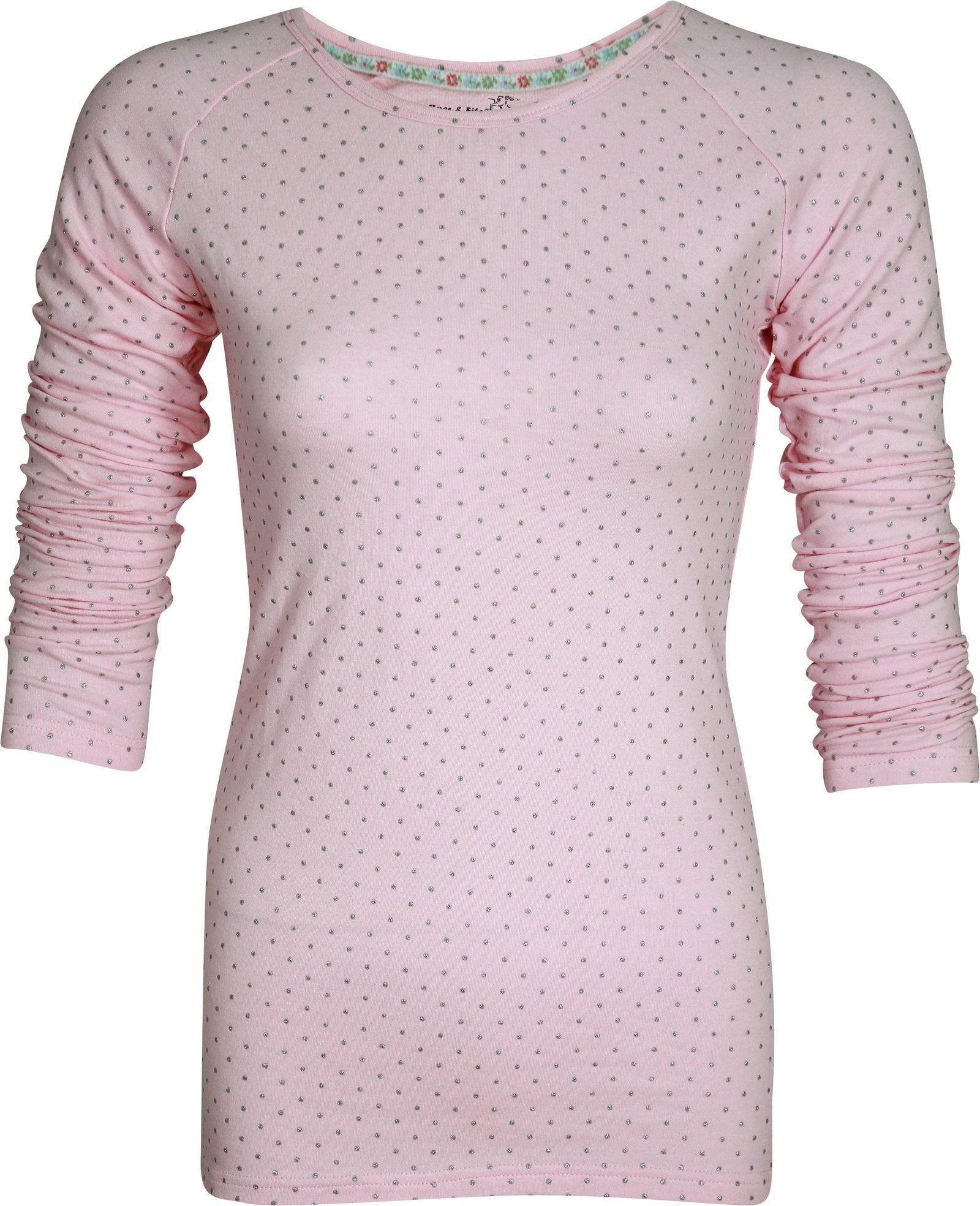 Women’s Light Pink Dotted Top – Elegant & Comfortable | Boer and Fitch - Boer and Fitch