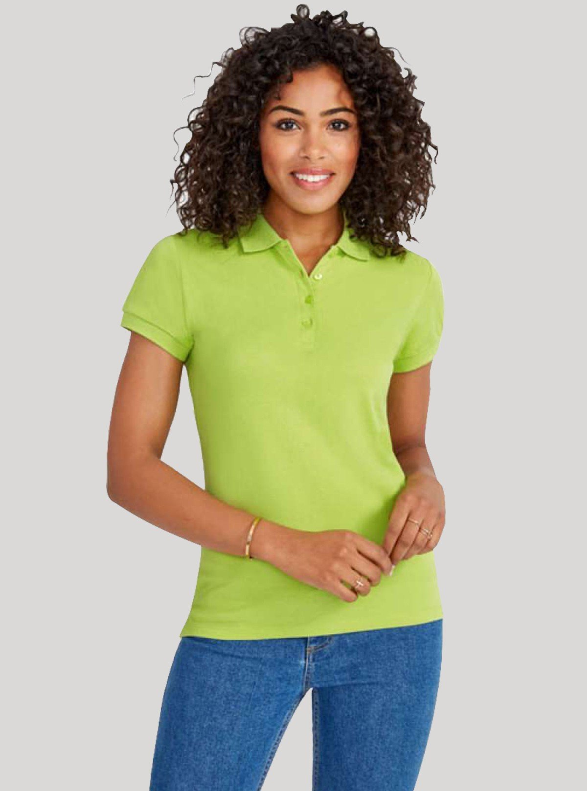 Women’s Lime Green Pique Polo T-Shirt – Stylish & Comfortable | Boer & Fitch - Boer and Fitch