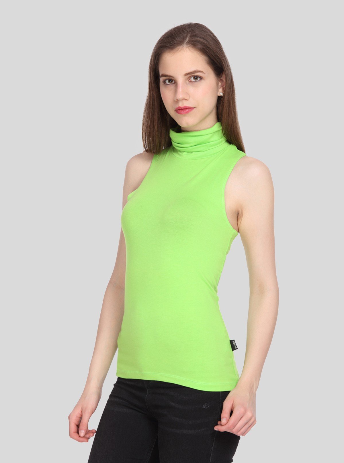 Women’s Limette Turtle Neck Cotton Top – Boer and Fitch - Boer and Fitch