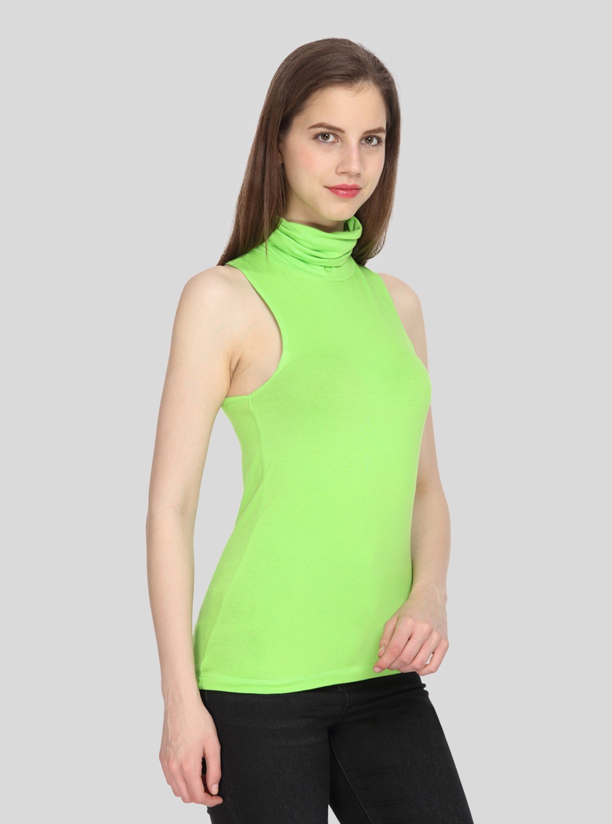 Women’s Limette Turtle Neck Cotton Top – Boer and Fitch - Boer and Fitch