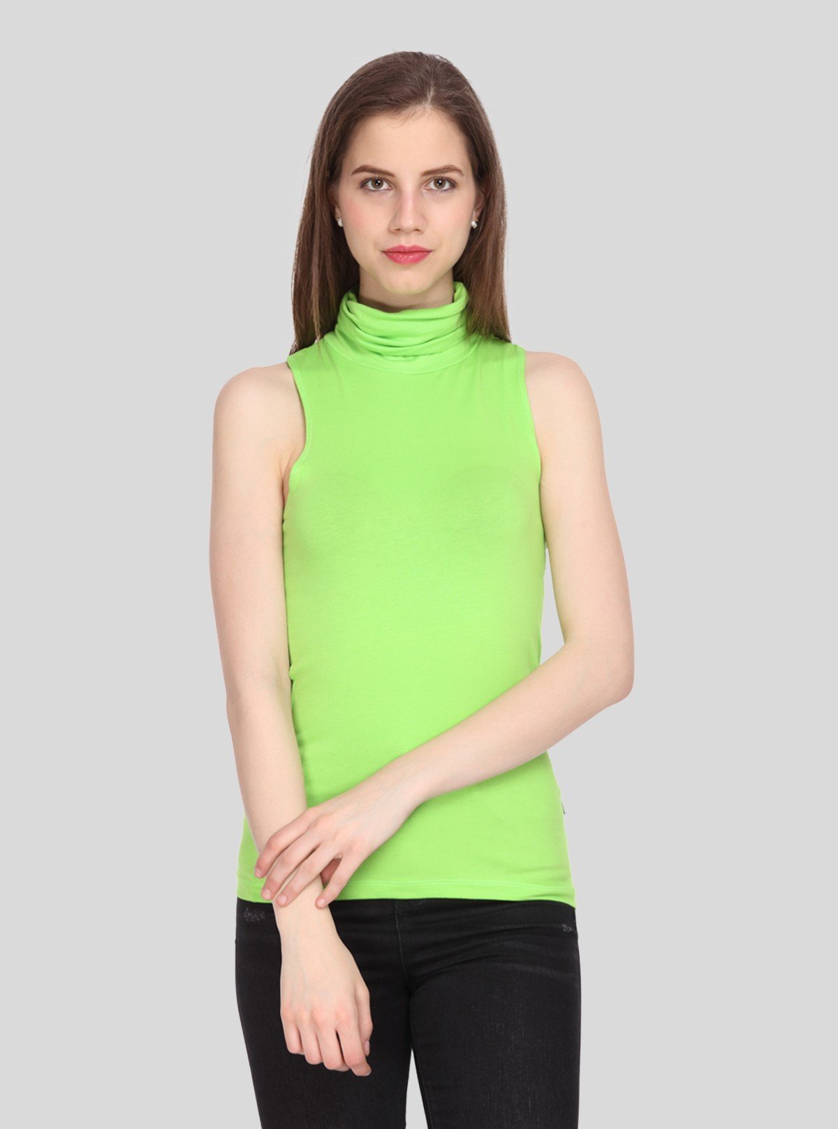 Women’s Limette Turtle Neck Cotton Top – Boer and Fitch - Boer and Fitch
