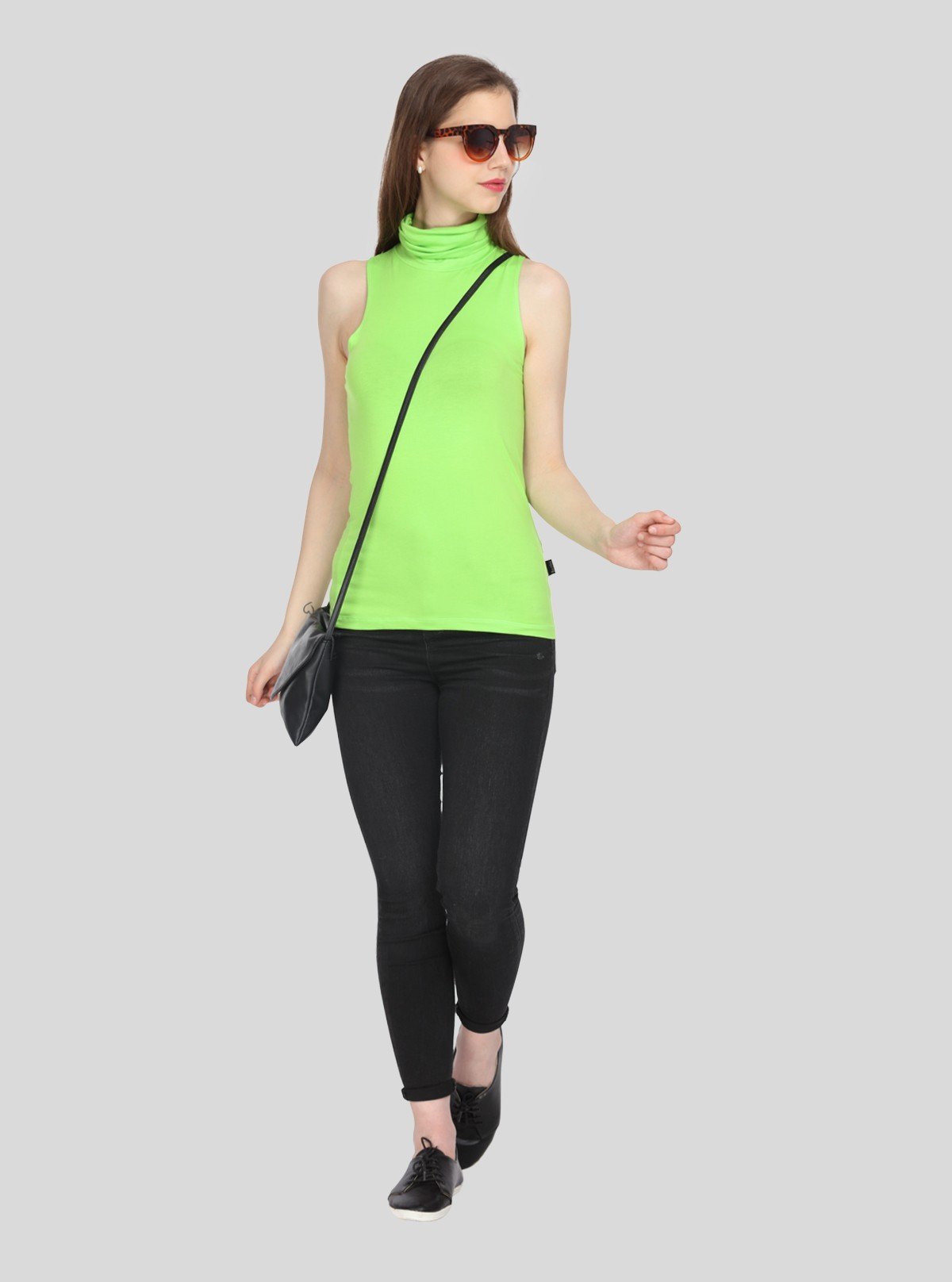 Women’s Limette Turtle Neck Cotton Top – Boer and Fitch - Boer and Fitch