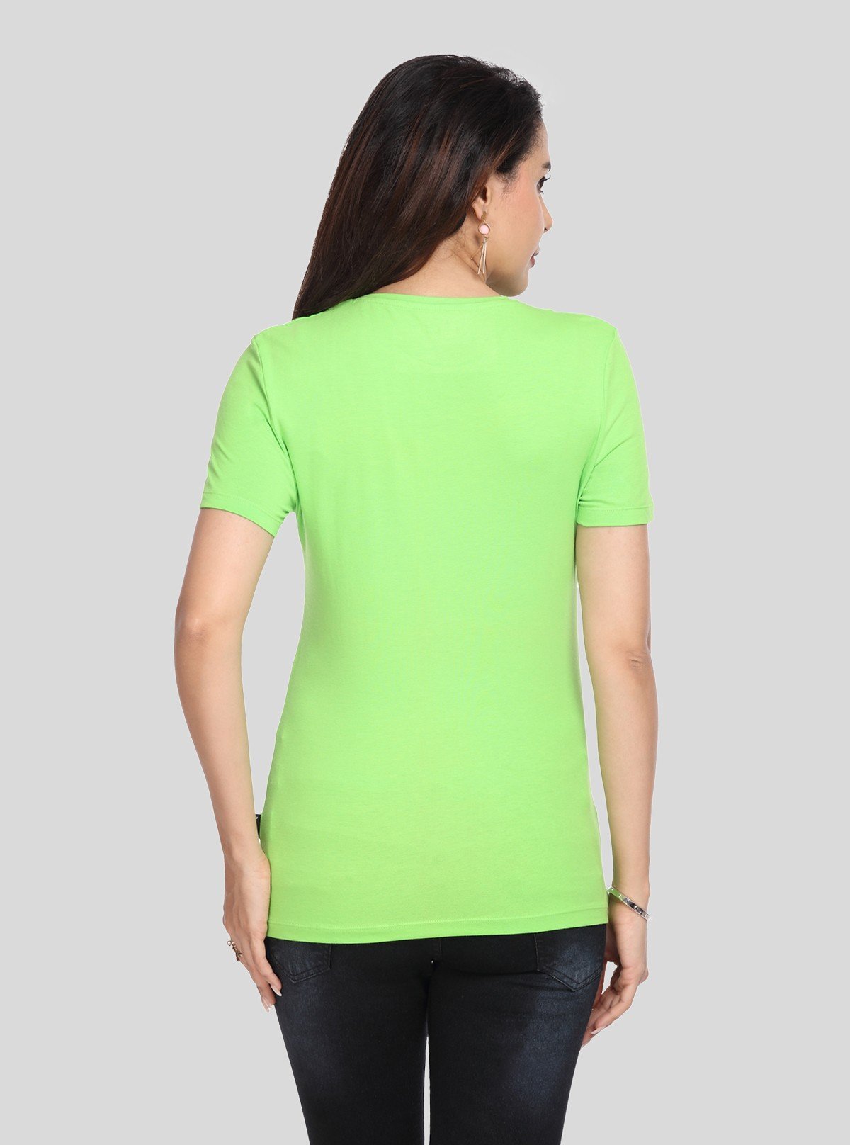 Women's Limmette Solid Crew Neck Cotton Slub Jersey Short Sleeve T-Shirt by Boer and Fitch - Boer and Fitch
