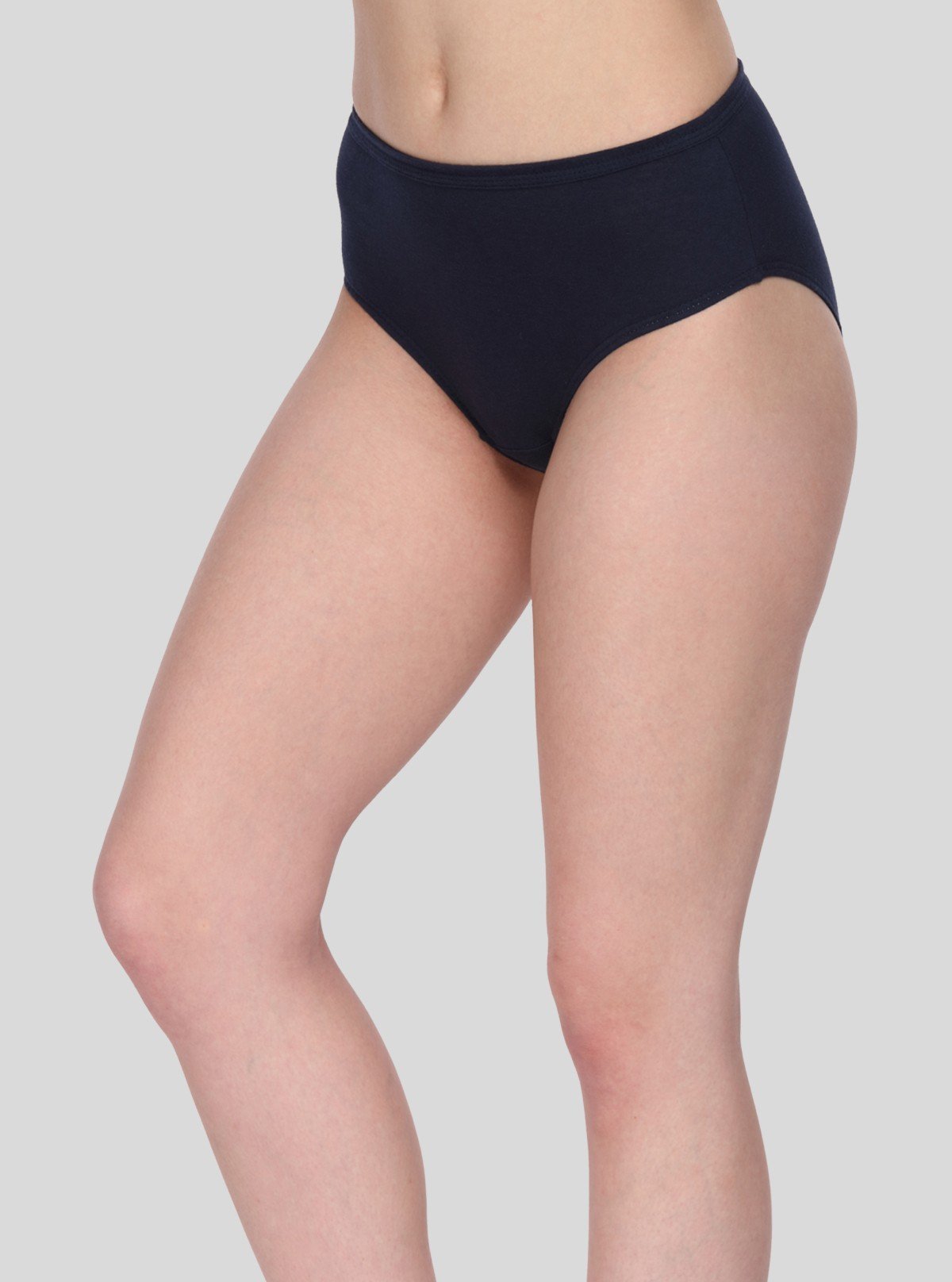 Women’s Navy Brief in Cotton Elastane Jersey – Stretchable Daily Comfort - Boer and Fitch