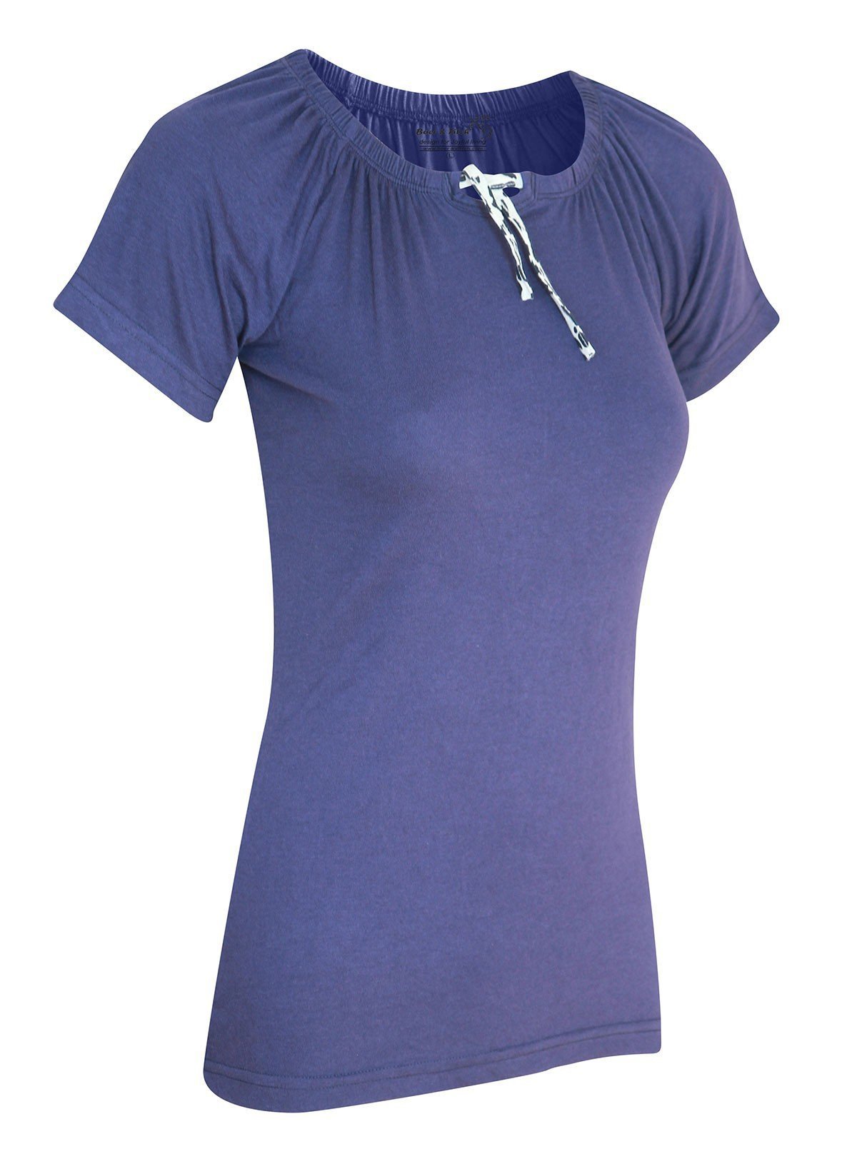Women’s Navy Pleated Top – Elegant & Comfortable | Boer & Fitch - Boer and Fitch