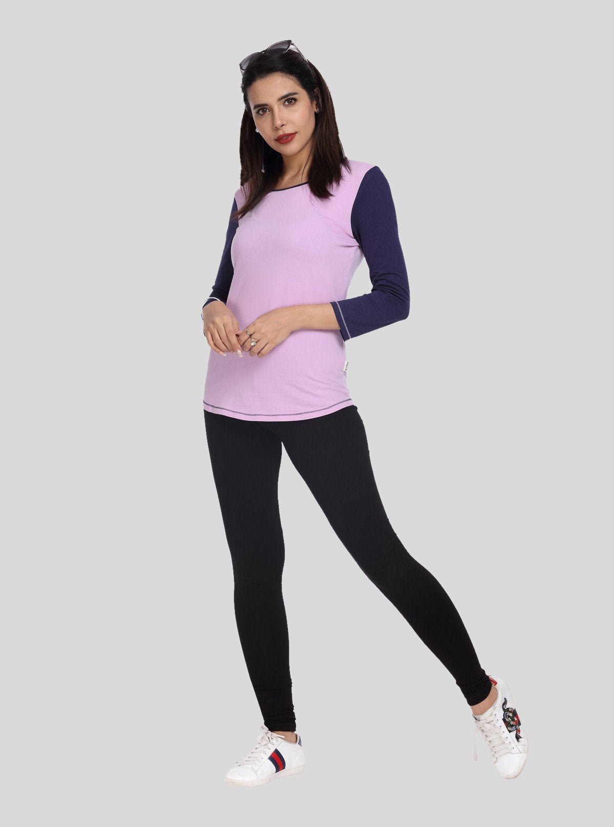 Women's Pink Contrast Top – Bold, Feminine & Stylish by Boer & Fitch - Boer and Fitch