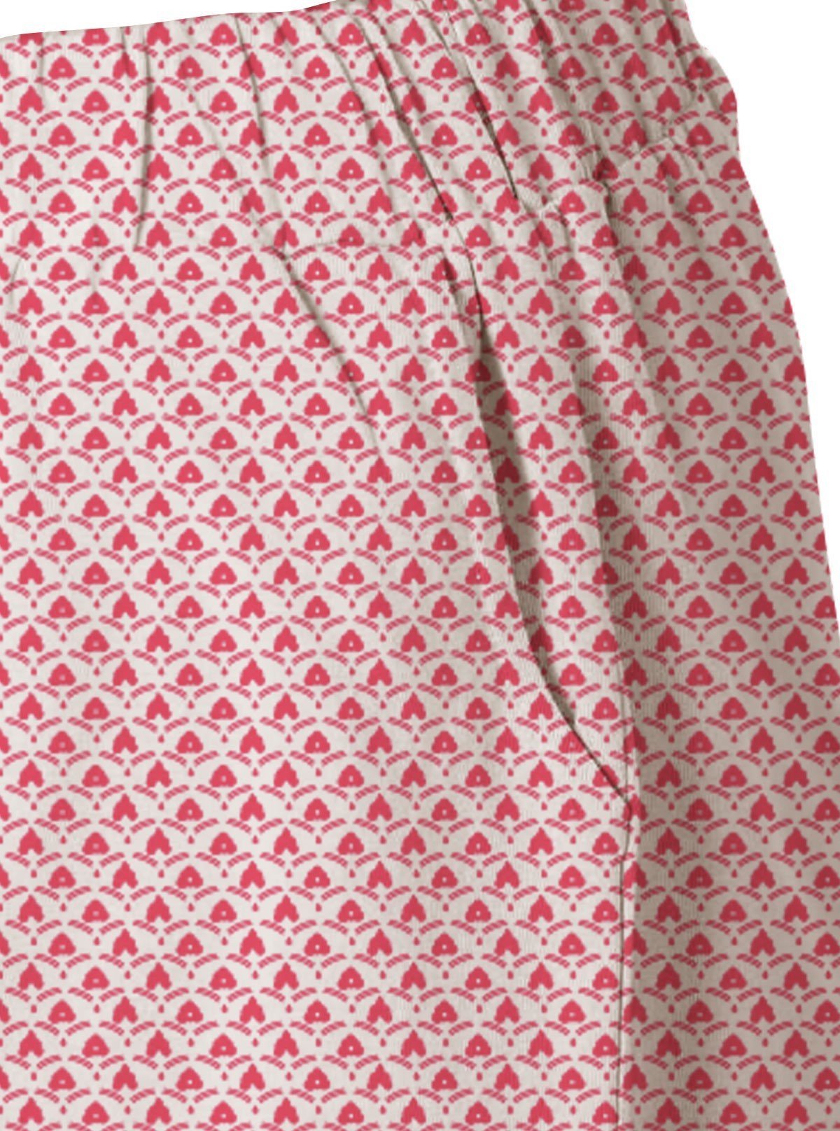 Women’s Pink Floral Printed Cotton Shorts – Soft & Stylish | Boer & Fitch - Boer and Fitch