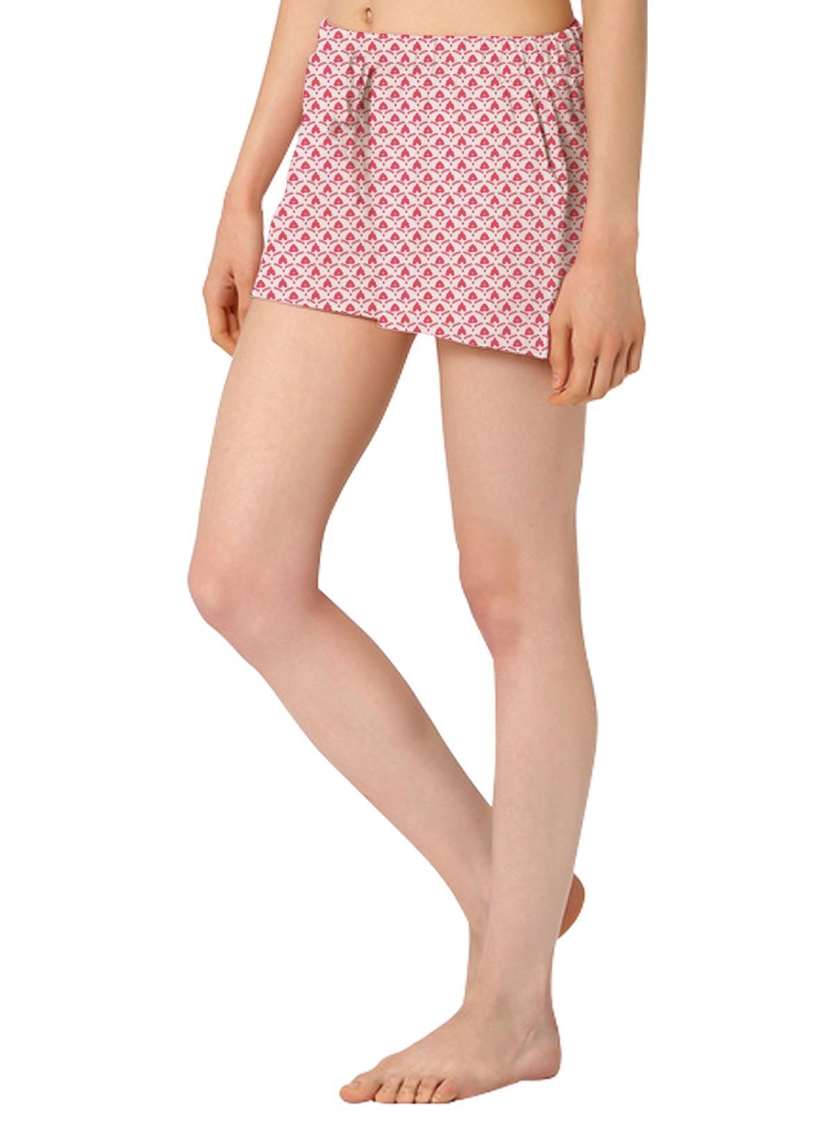 Women’s Pink Floral Printed Cotton Shorts – Soft & Stylish | Boer & Fitch - Boer and Fitch