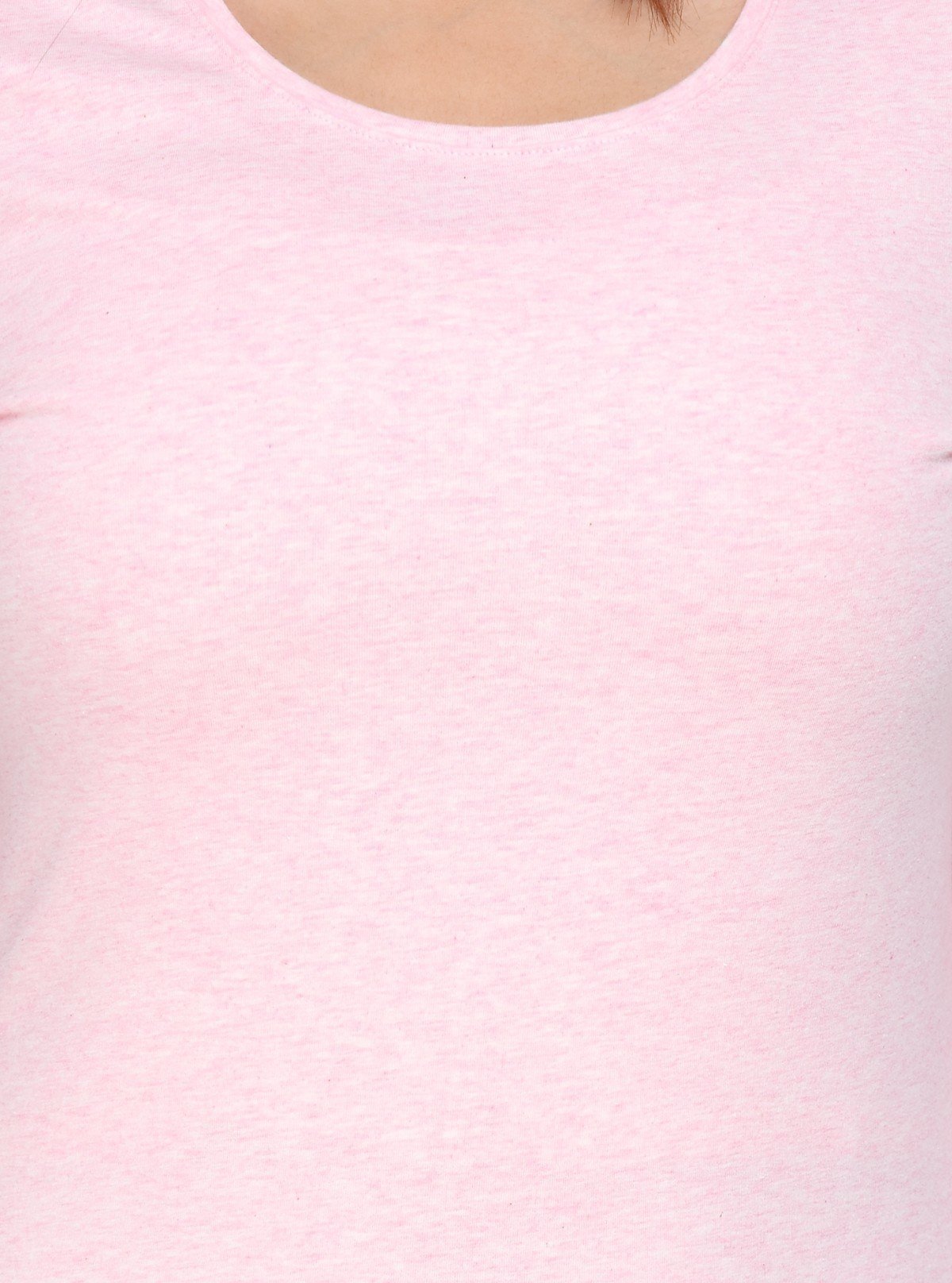 Women's Plain Baby Pink Top – Soft Cotton Casual Essential by Boer & Fitch - Boer and Fitch