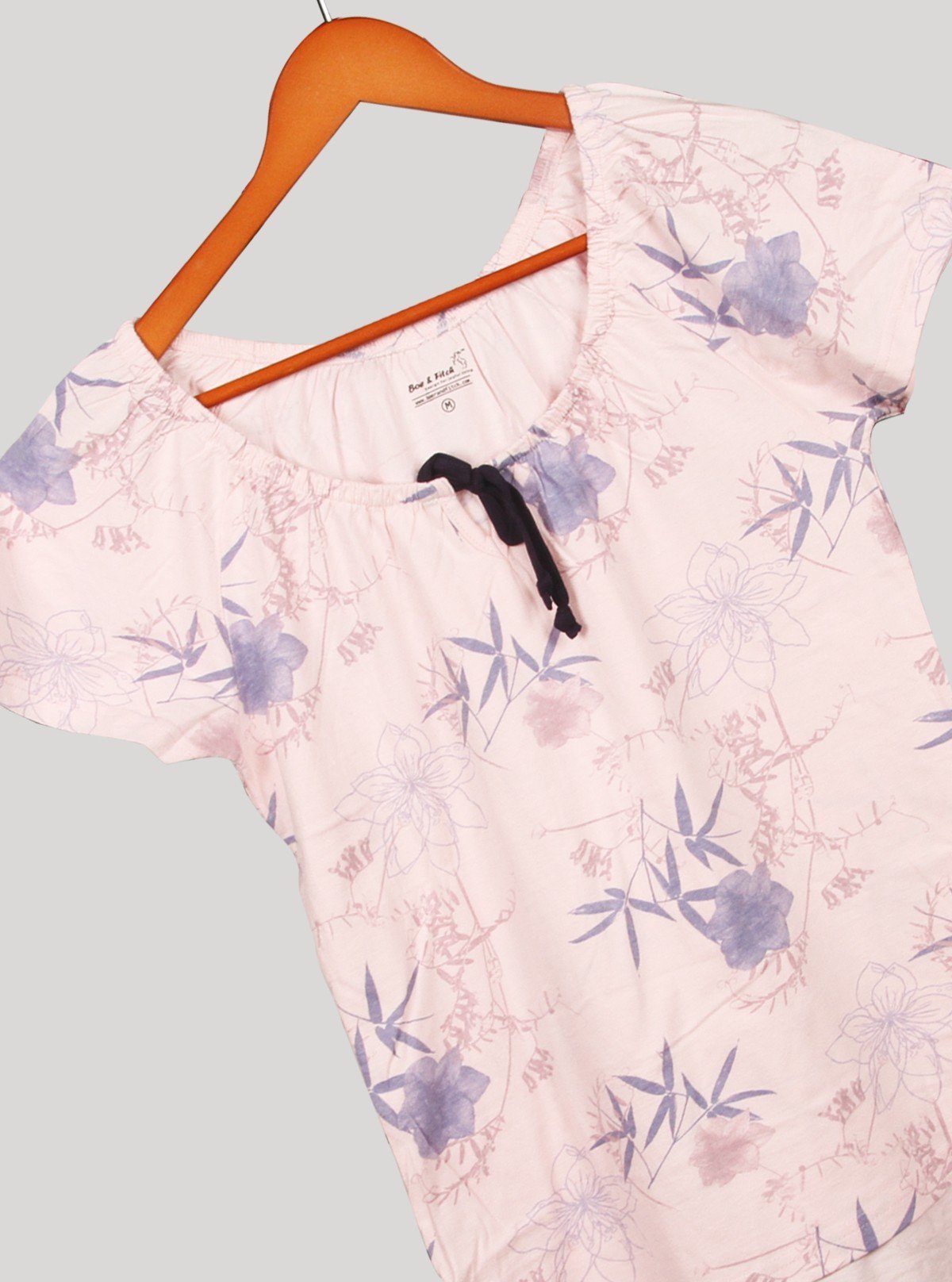 Women’s Pleated Pink Floral Top – Stylish & Comfortable | Boer & Fitch - Boer and Fitch