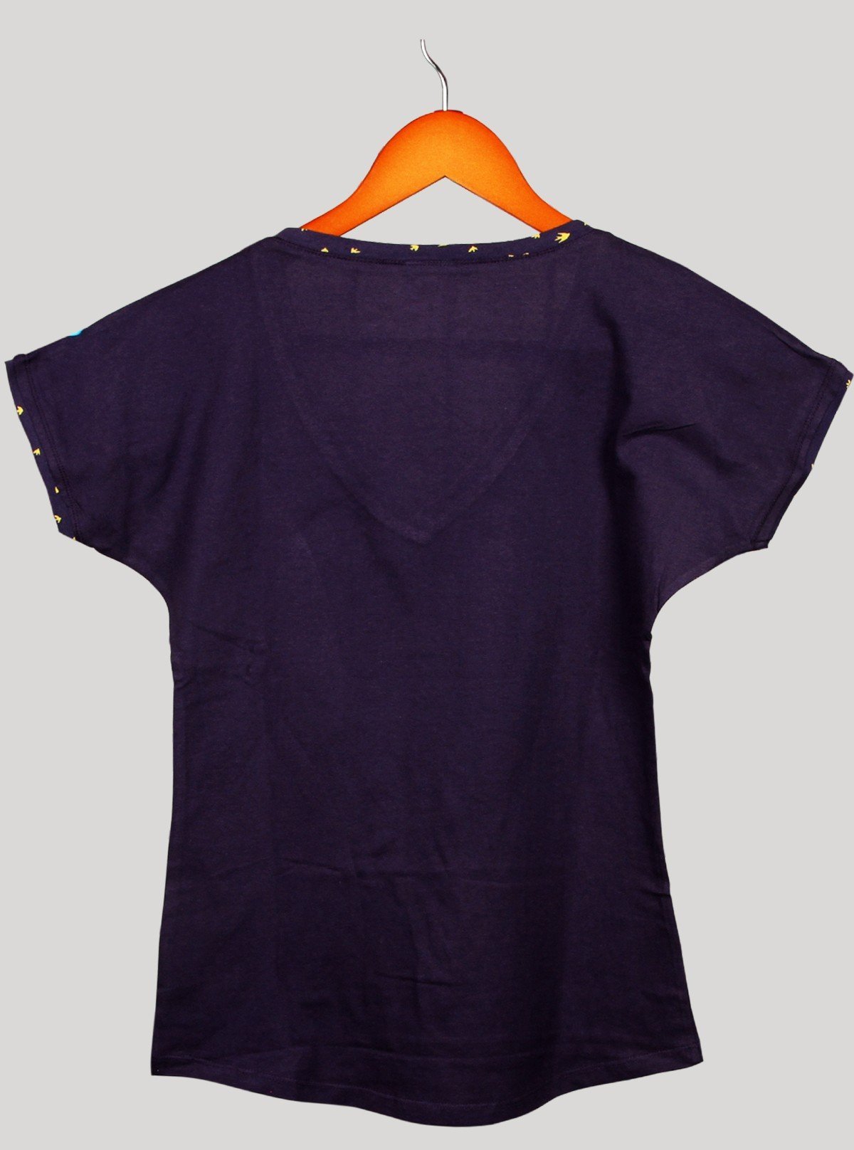 Women’s Printed Navy V - Neck Top – Trendy & Comfortable | Boer & Fitch - Boer and Fitch