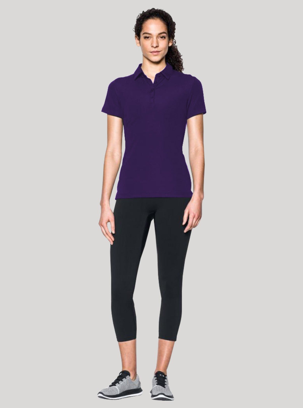 Women’s Purple Pique Polo T-Shirt – Stylish & Comfortable | Boer & Fitch - Boer and Fitch
