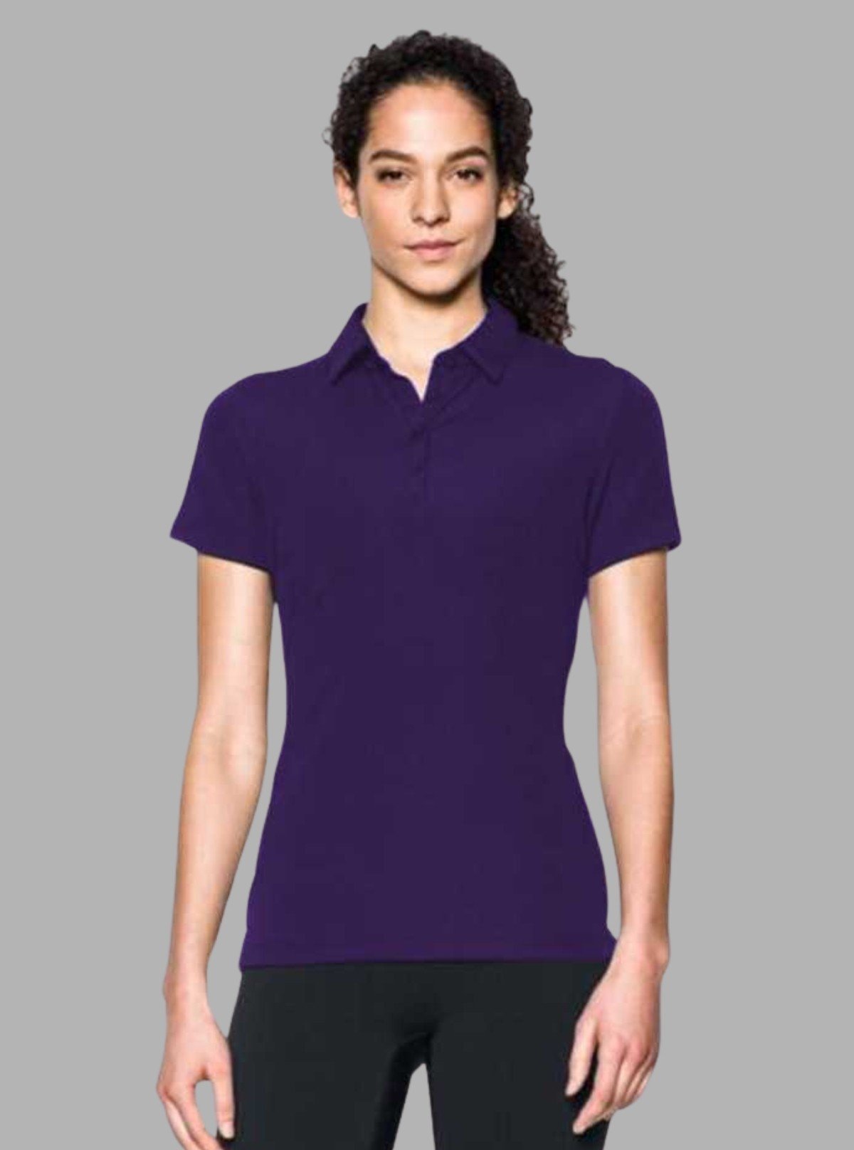 Women’s Purple Pique Polo T-Shirt – Stylish & Comfortable | Boer & Fitch - Boer and Fitch