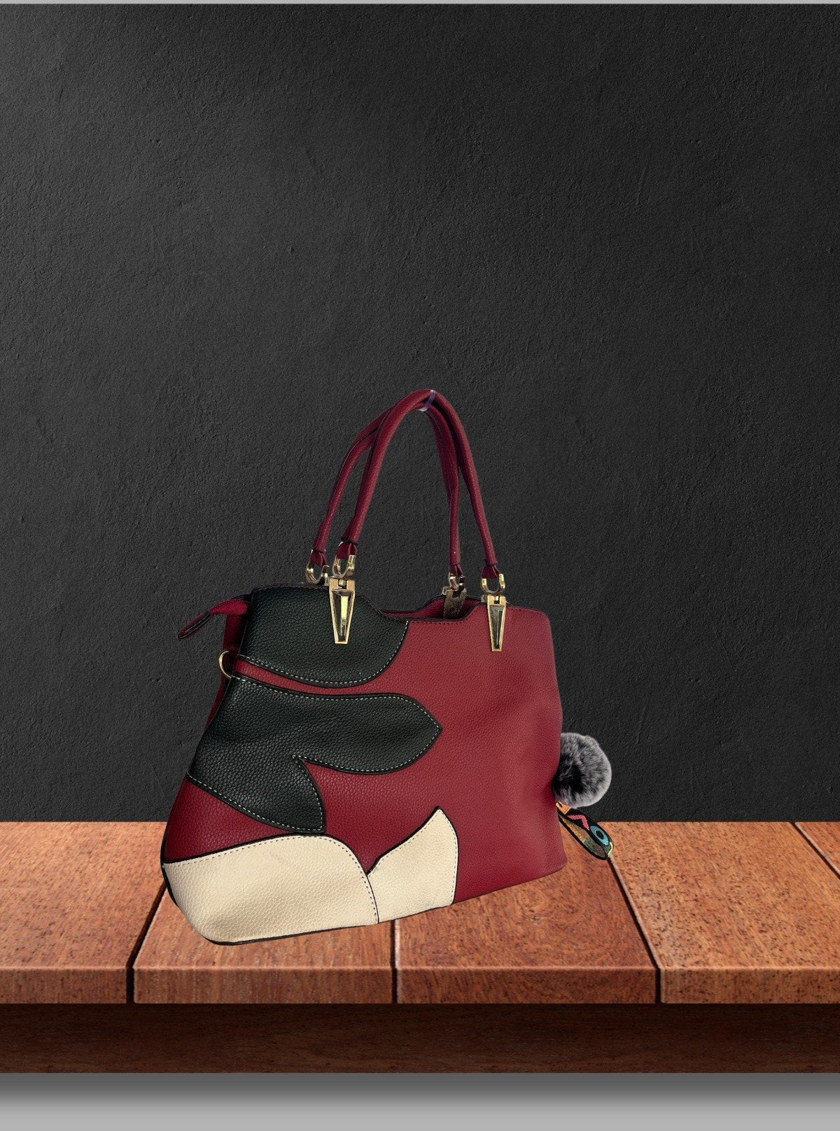 Women’s Red Floral Printed Sling Bag – Stylish & Lightweight by Boer & Fitch - Boer and Fitch