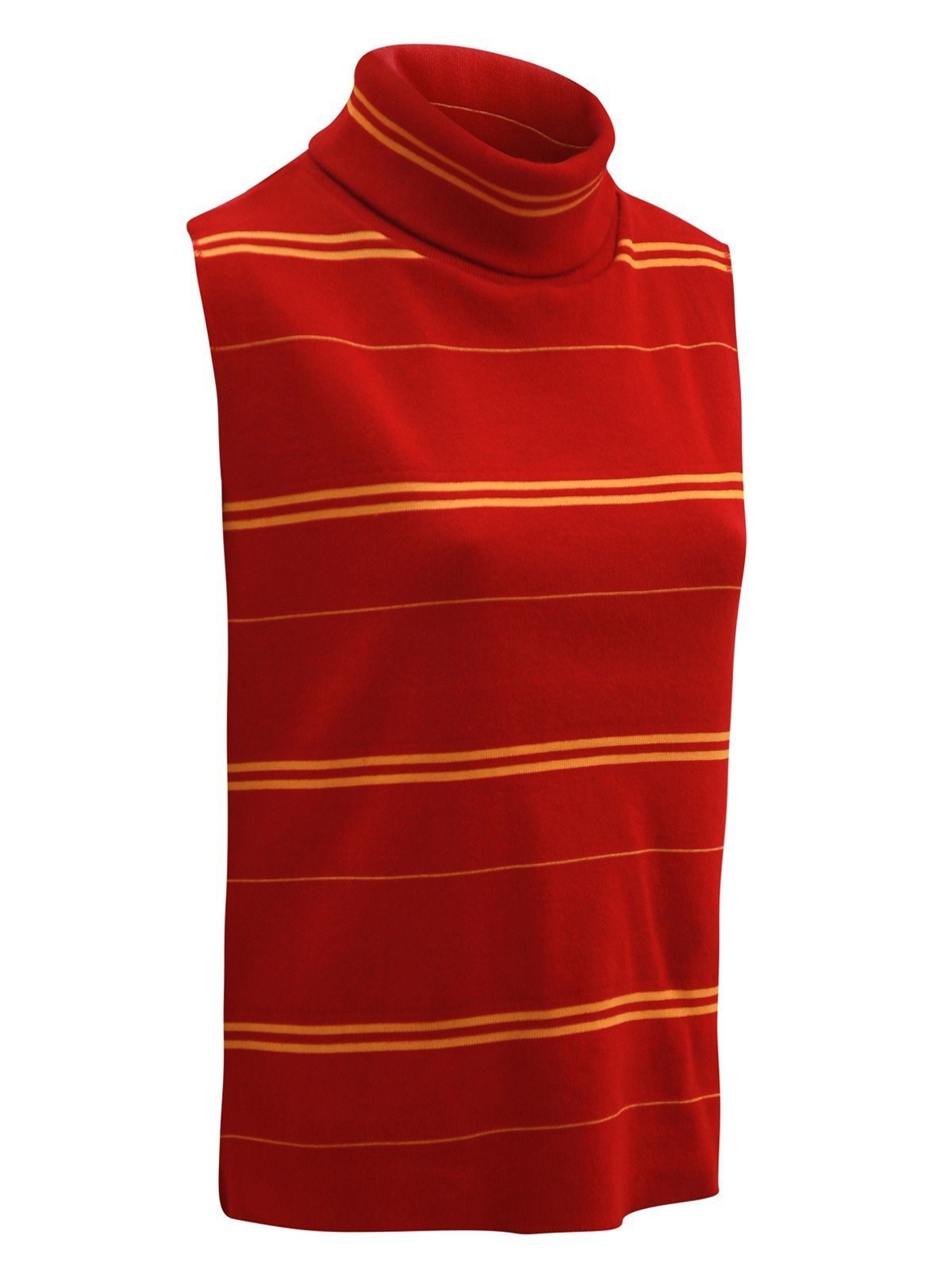 Women’s Red Roll - On Neck Sleeveless Top – Stylish & Comfortable | Boer & Fitch - Boer and Fitch