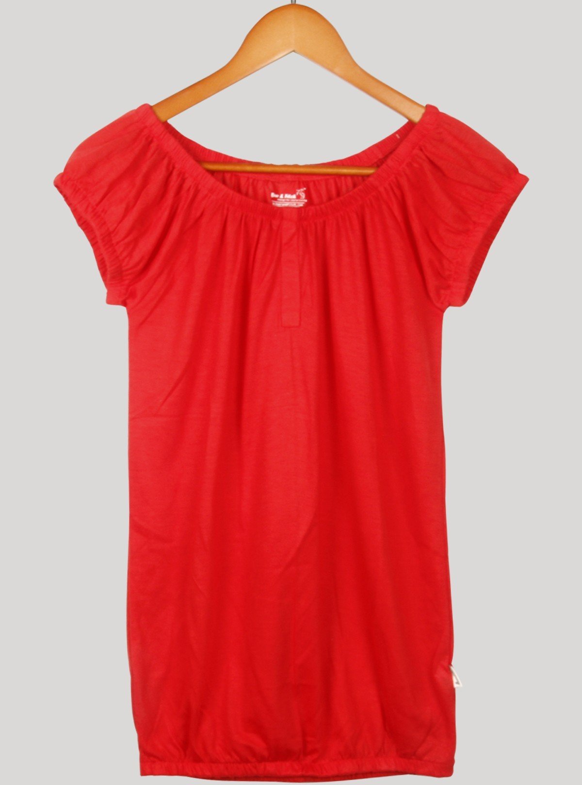 Women’s Red Viscose Top – Stylish & Comfortable | Boer & Fitch - Boer and Fitch