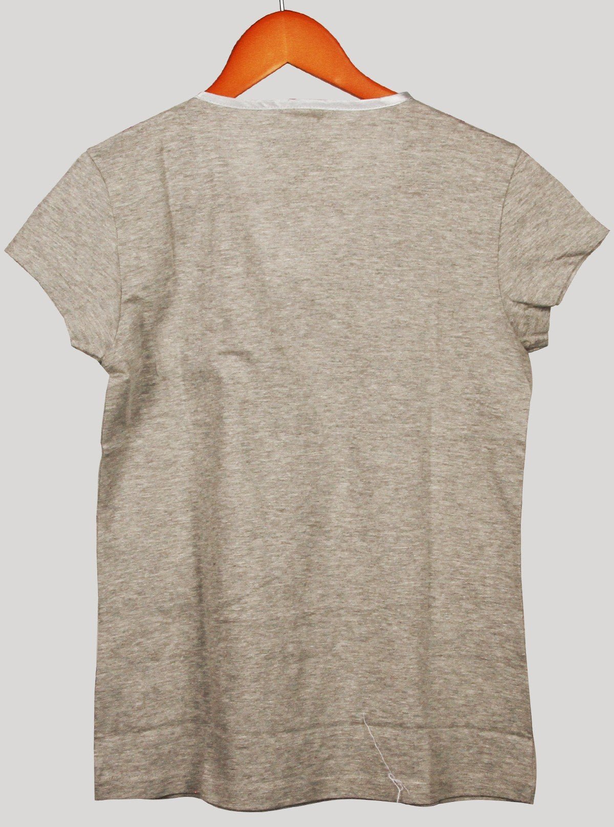 Women’s Short Sleeve Grey Melange V - Neck T-Shirt – Stylish & Comfortable | Boer & Fitch - Boer and Fitch