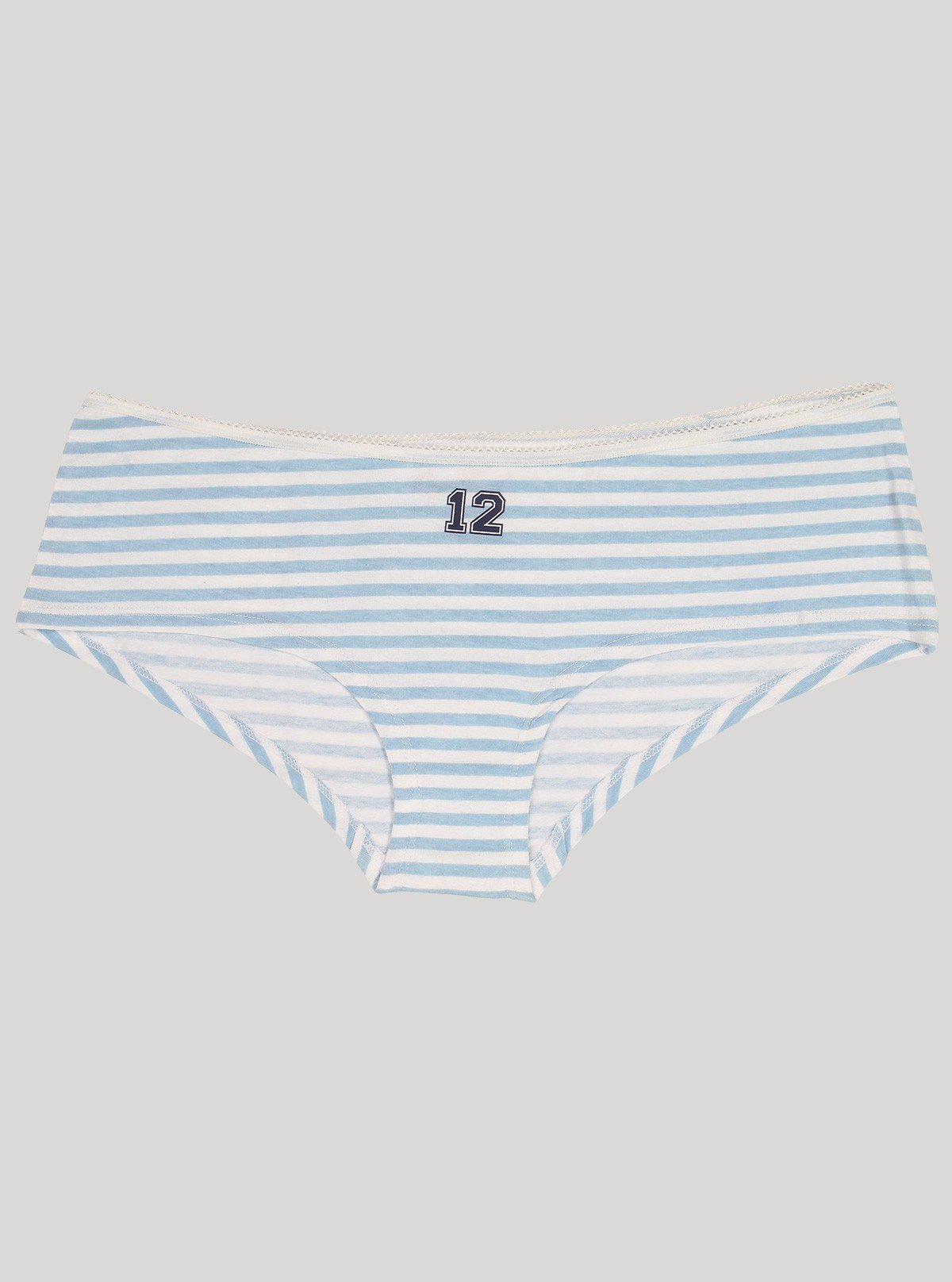 Women’s Sky Blue Striped Panty – Comfortable & Stylish Lingerie | Boer & Fitch - Boer and Fitch