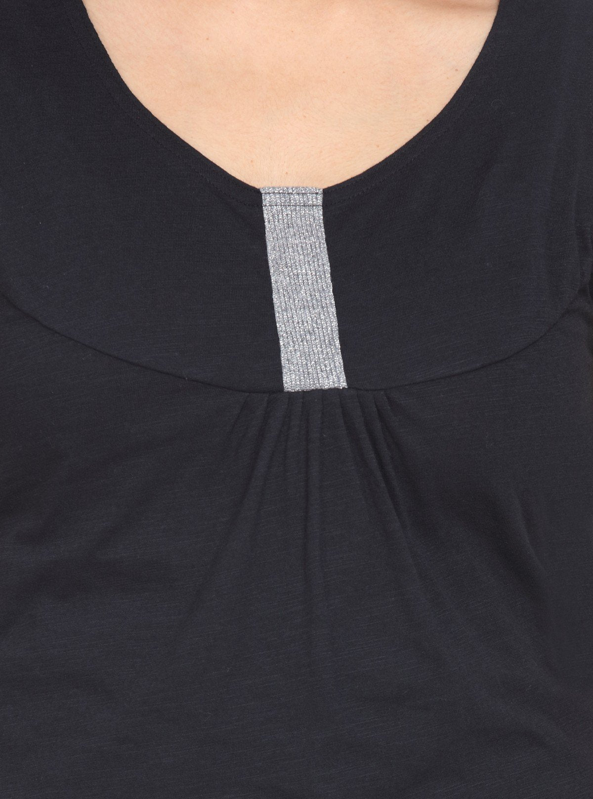 Women’s Sleeveless Black Cotton Jersey Top – Elegant Casual by Boer and Fitch - Boer and Fitch