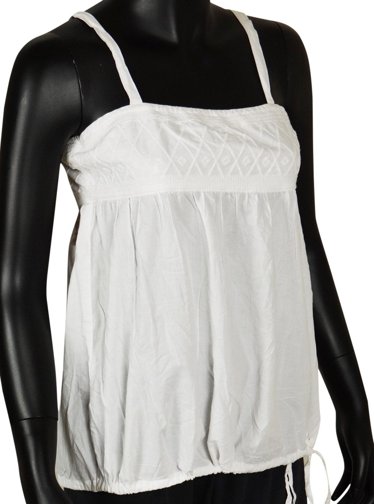 Women’s Sleeveless Embroidery Cotton Top – Stylish & Comfortable | Boer & Fitch - Boer and Fitch
