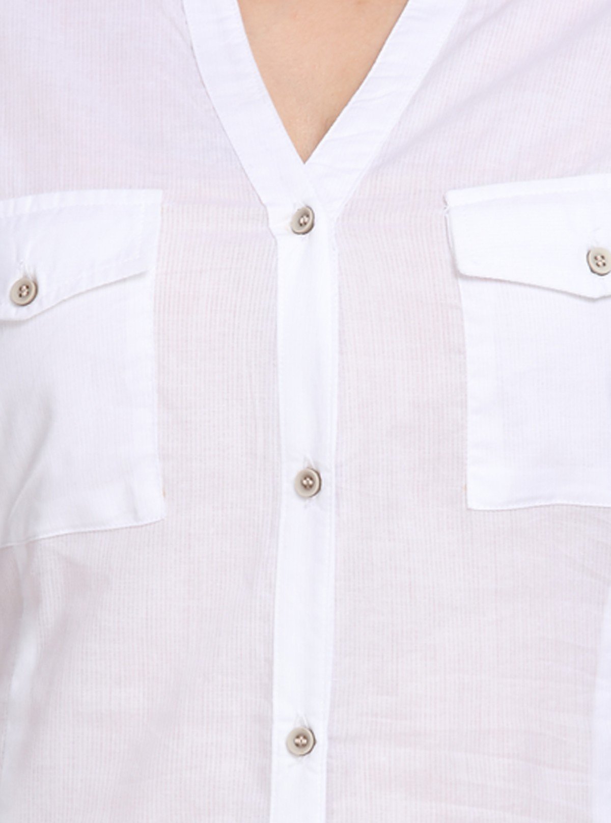 Women's Solid White Short Sleeve Shirt – Boer and Fitch - Boer and Fitch