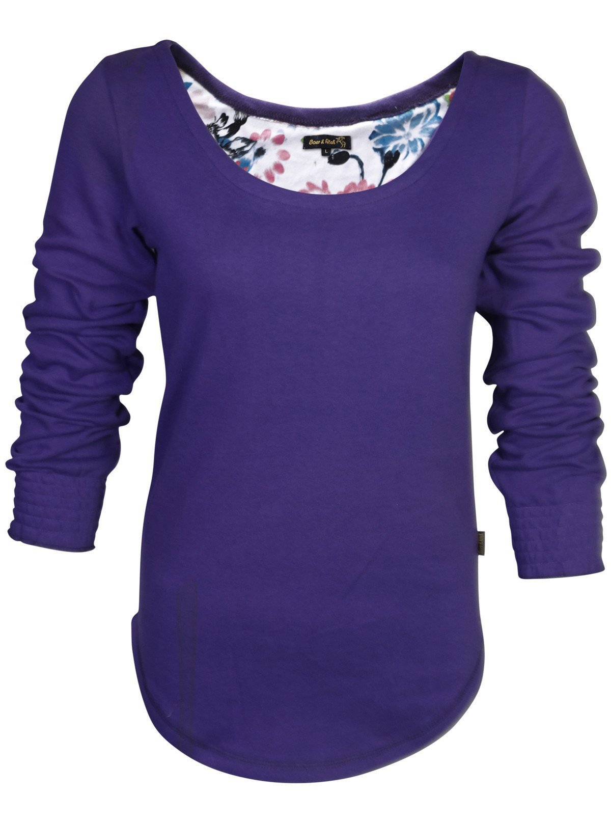 Women’s Violet Fleece Sweat Top – Cozy & Stylish | Boer & Fitch - Boer and Fitch