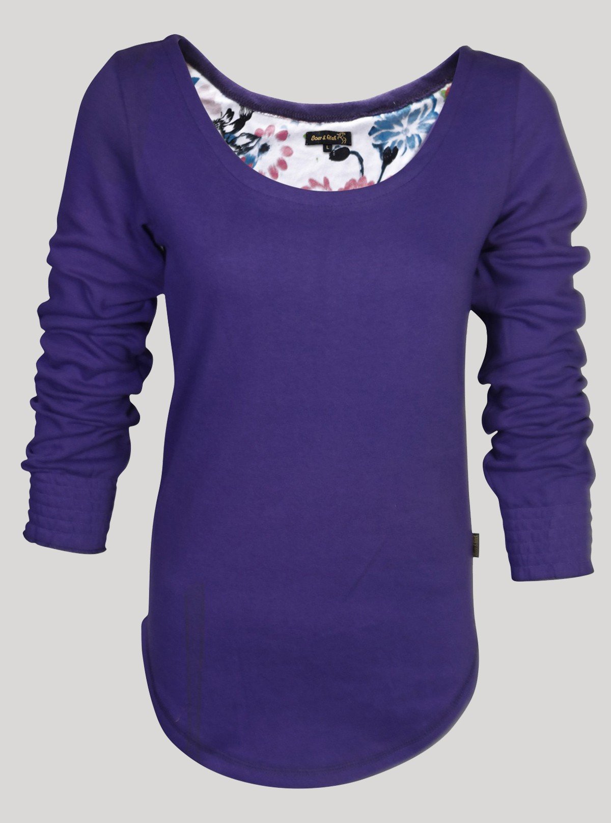 Women’s Violet Fleece Sweat Top – Cozy & Stylish | Boer & Fitch - Boer and Fitch