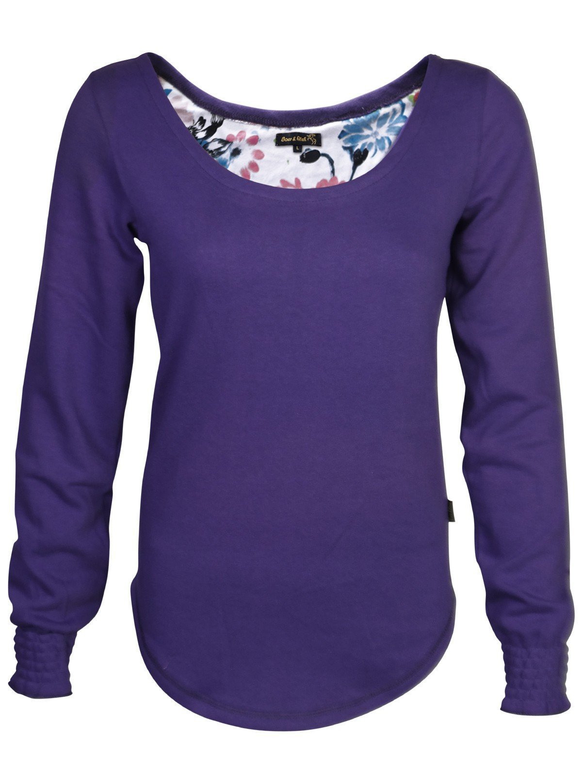 Women’s Violet Fleece Sweat Top – Cozy & Stylish | Boer & Fitch - Boer and Fitch