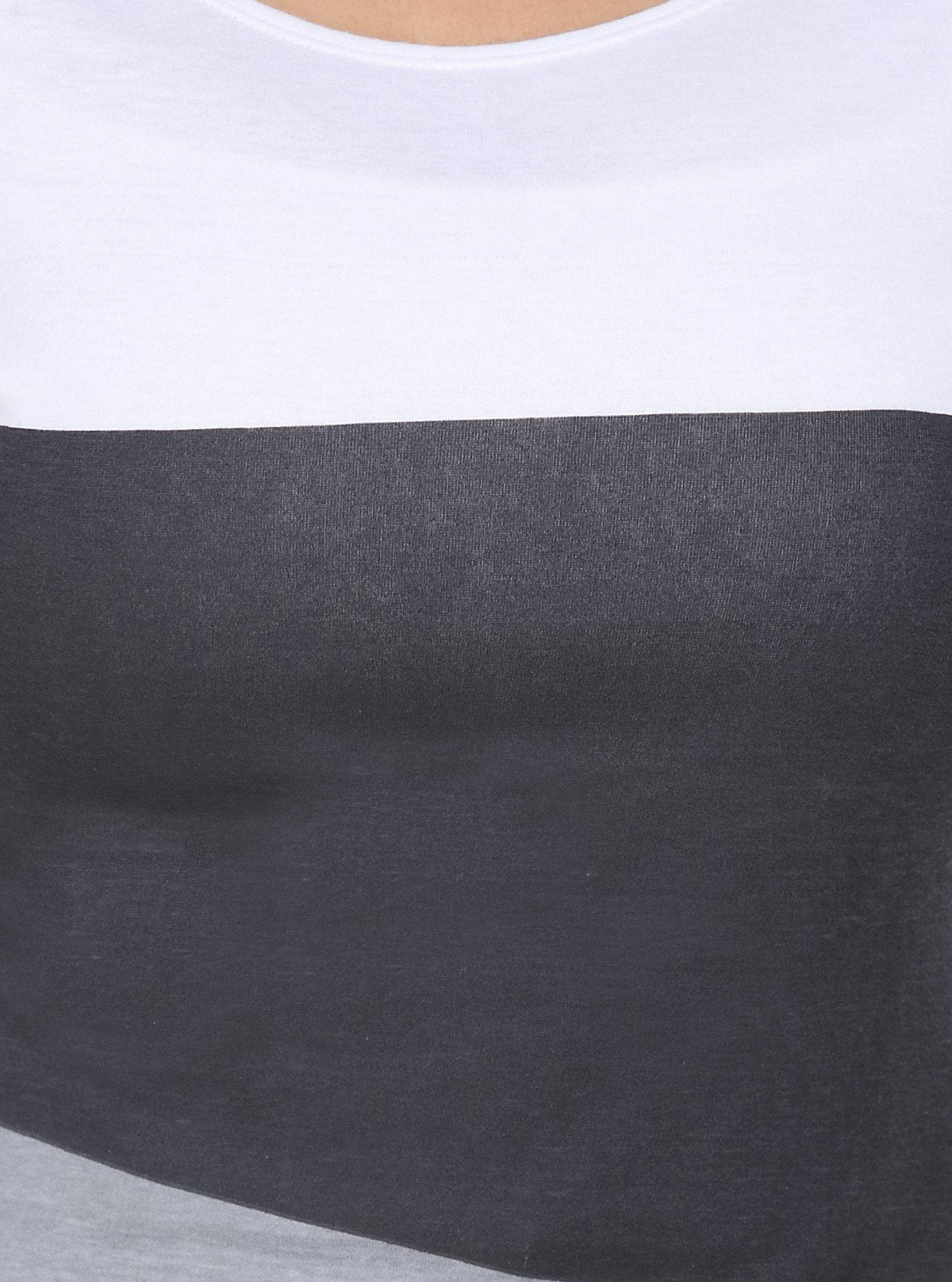 Women's White Contrast Top – Sleek Monochrome Style by Boer & Fitch - Boer and Fitch