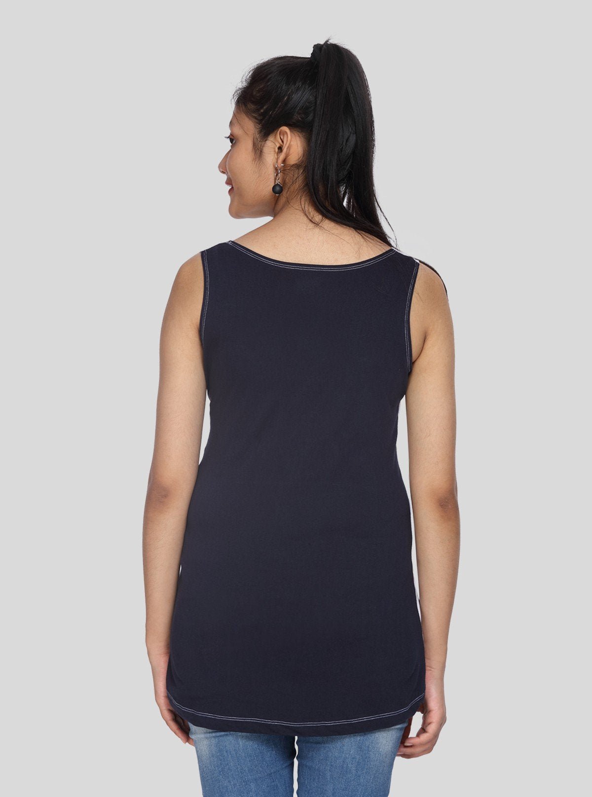 Women’s White Heart Printed Sleeveless Top – Boer and Fitch - Boer and Fitch